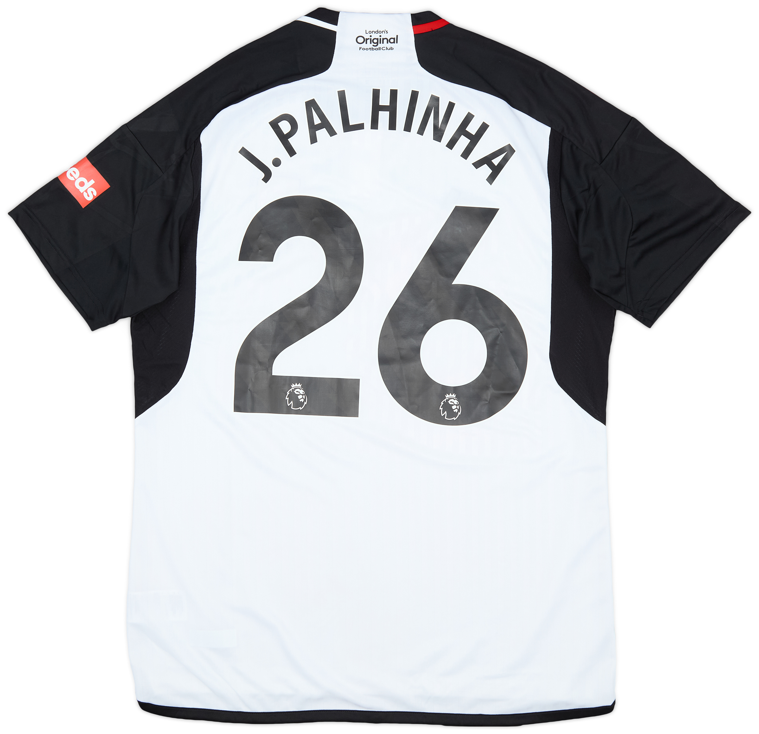 Fulham FC J. Palhinha 26 シャツ Lサイズ 2023-24 Fulham Match Issue Home Shirt J. Palhinha #26