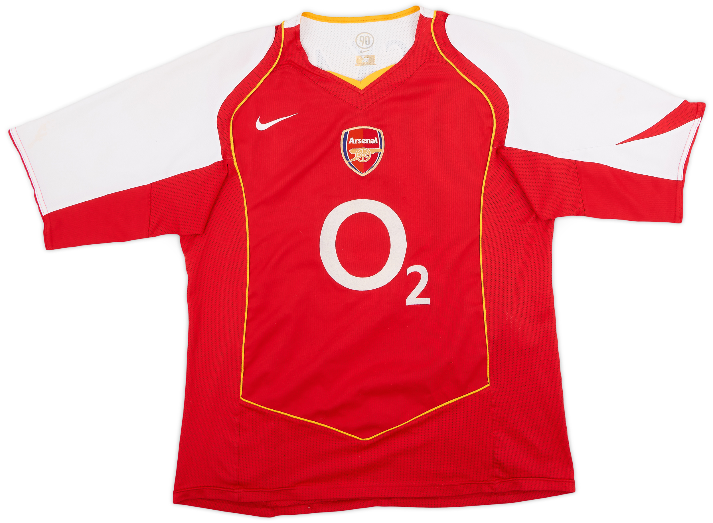 2004-05 Arsenal Home Shirt Bergkamp #10 - 7/10 - (L) 2004-05 Arsenal Home Shirt Bergkamp #10 - 7/10 - (L)