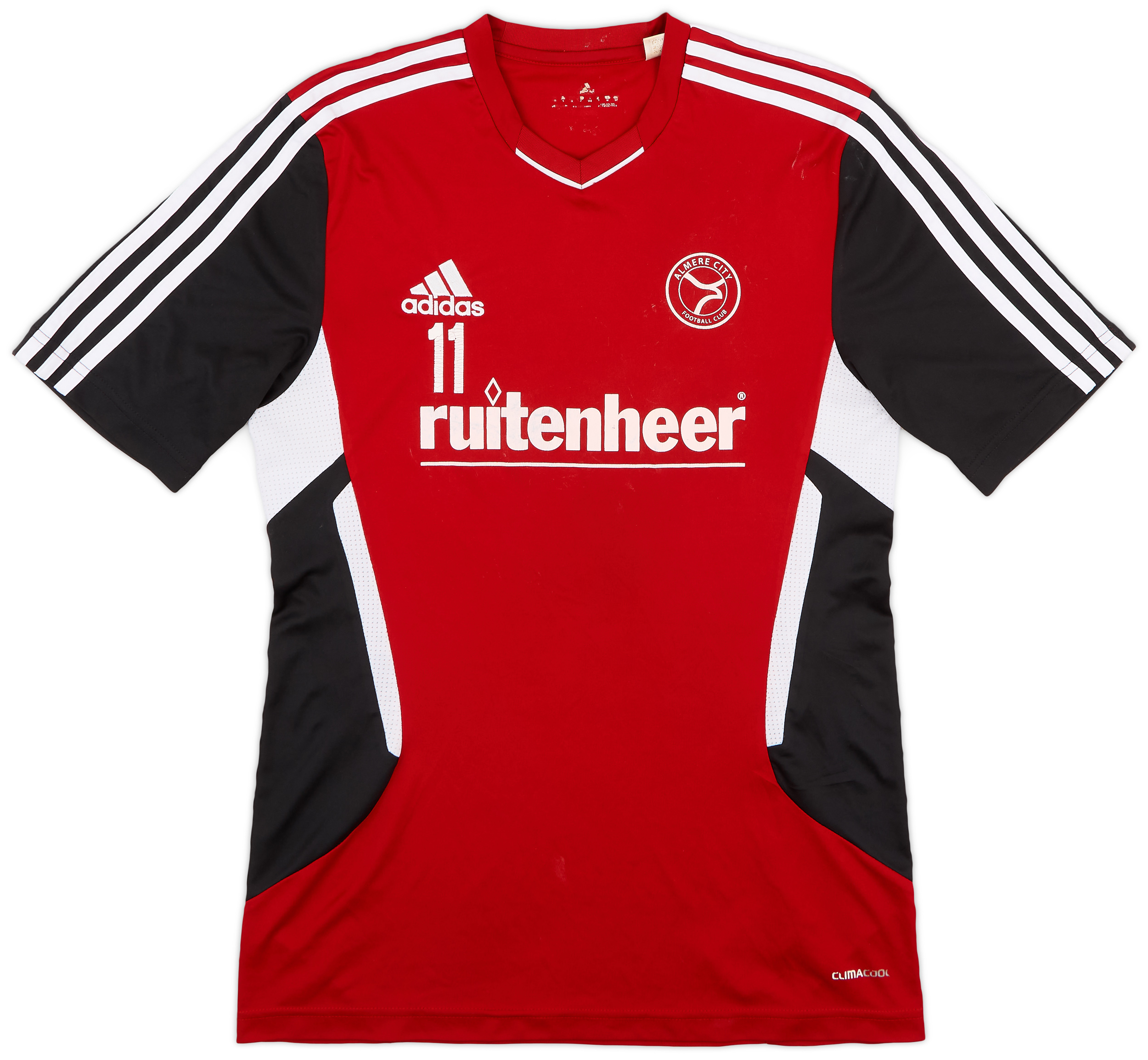 2011-12 Almere City Player Issue adidas Training Shirt #11 - 5/10 - (S)