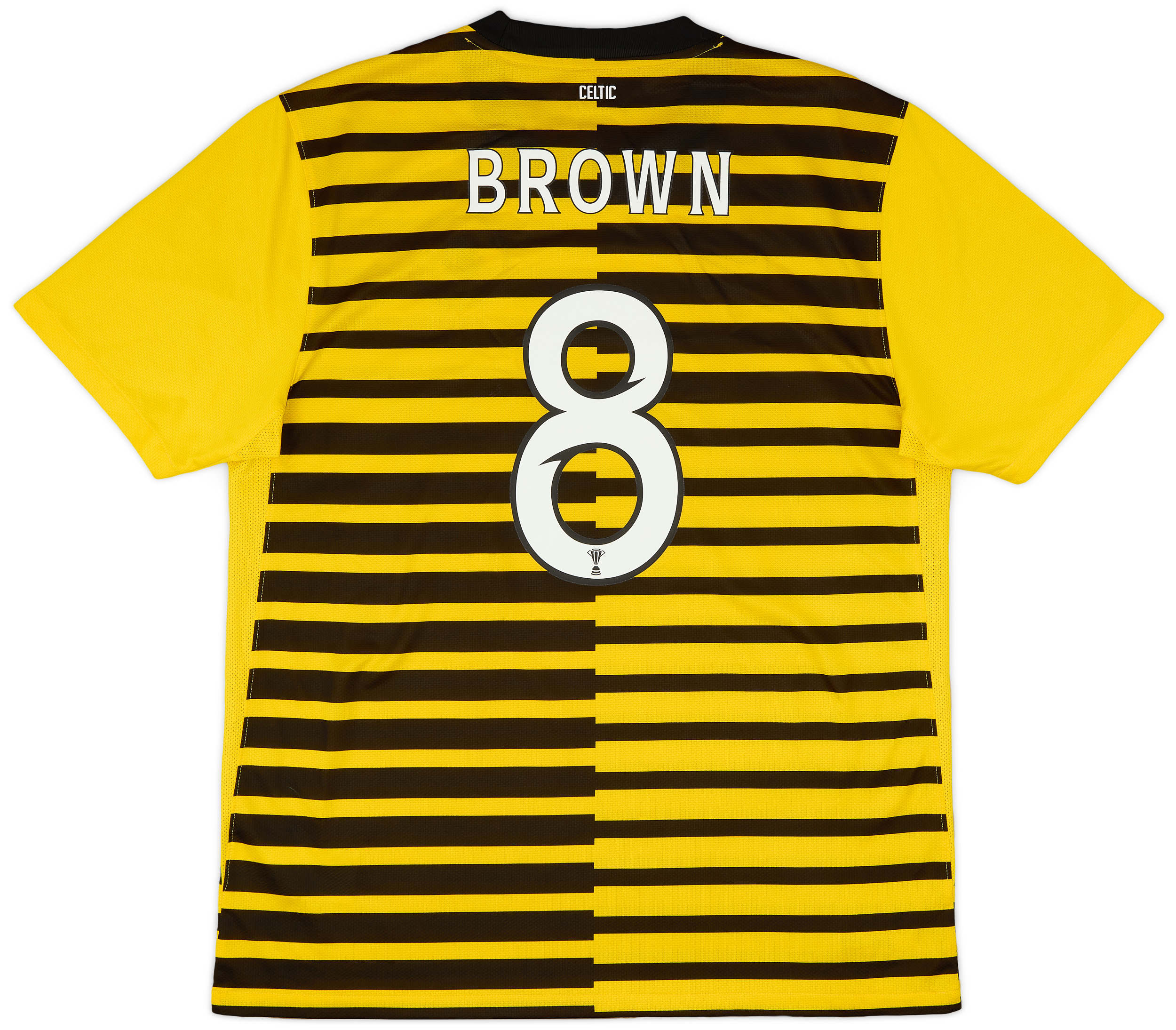 2011-12 Celtic Third Shirt Brown #8 - 9/10 - (L)