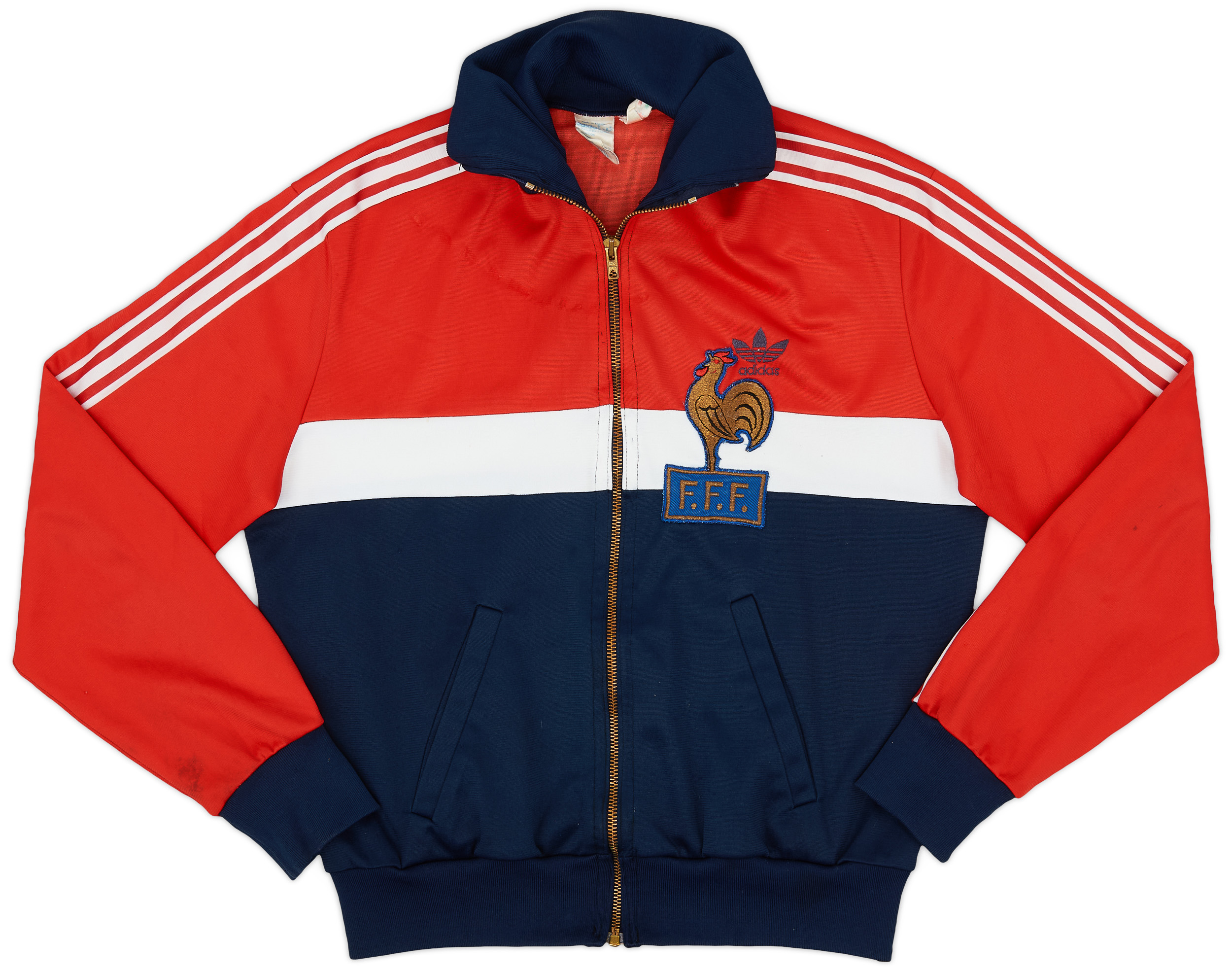 1982 France adidas Track Jacket - 7/10 - (XS) 1982 France adidas Track Jacket - 7/10 - (XS)