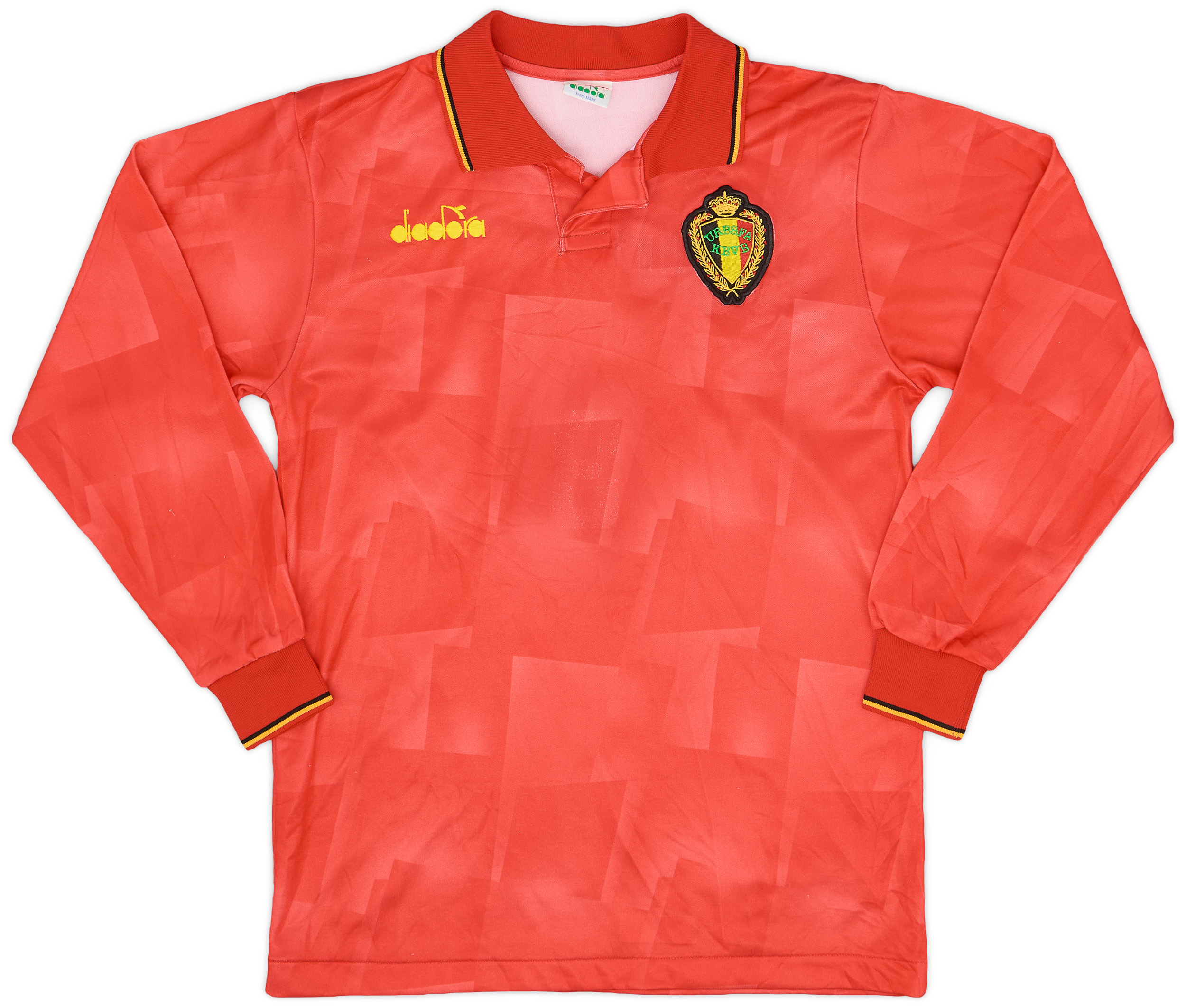 ベルギー代表 1994 ホーム ユニフォーム #10 SCIFO 長袖