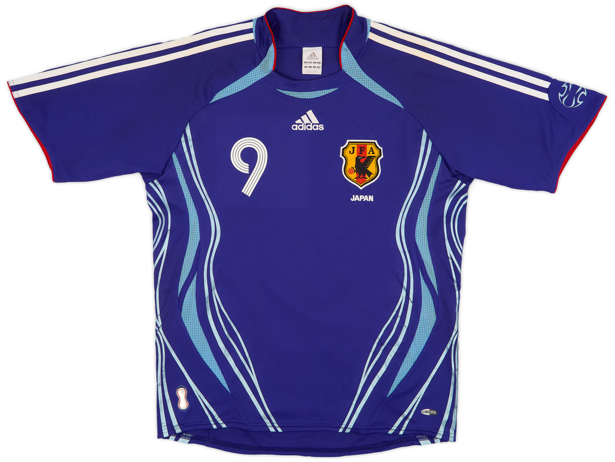 2006-08 Japan Home Shirt Takahara #9 - 7/10 - (S)