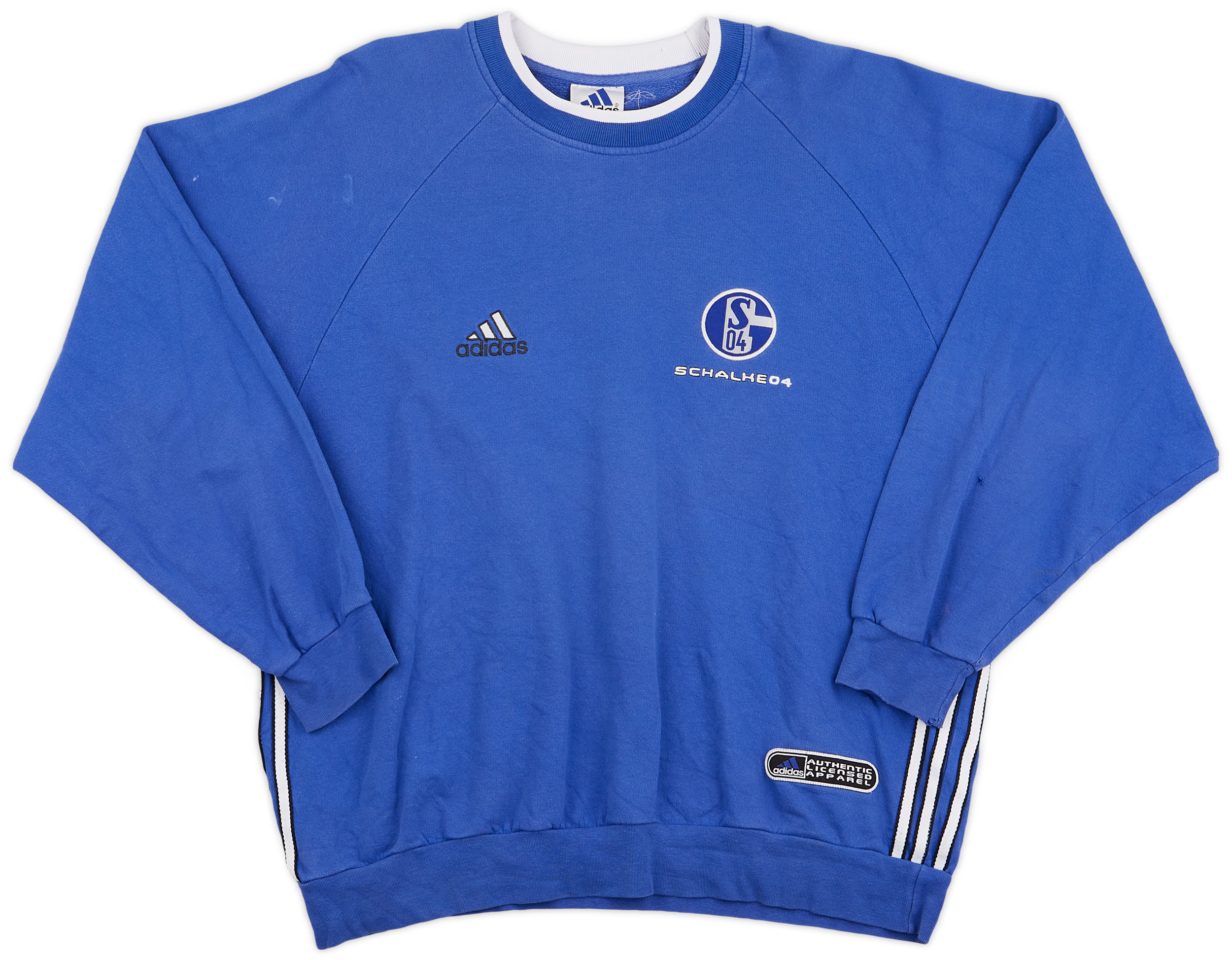 1999 00 Schalke adidas Sweat Top 7 10 M