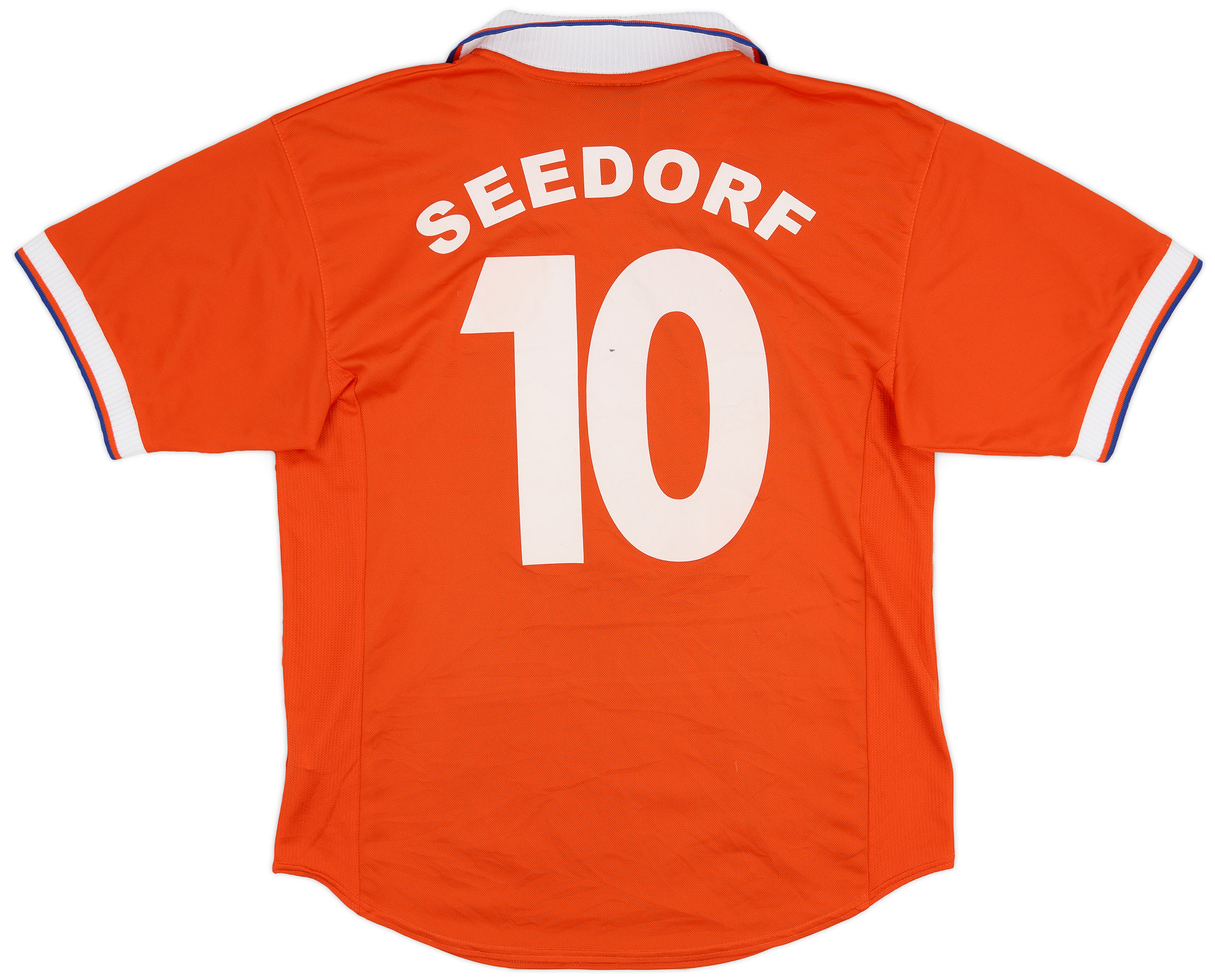 1997-98 Netherlands Home Shirt Seedorf #10 - 8/10 - (M)