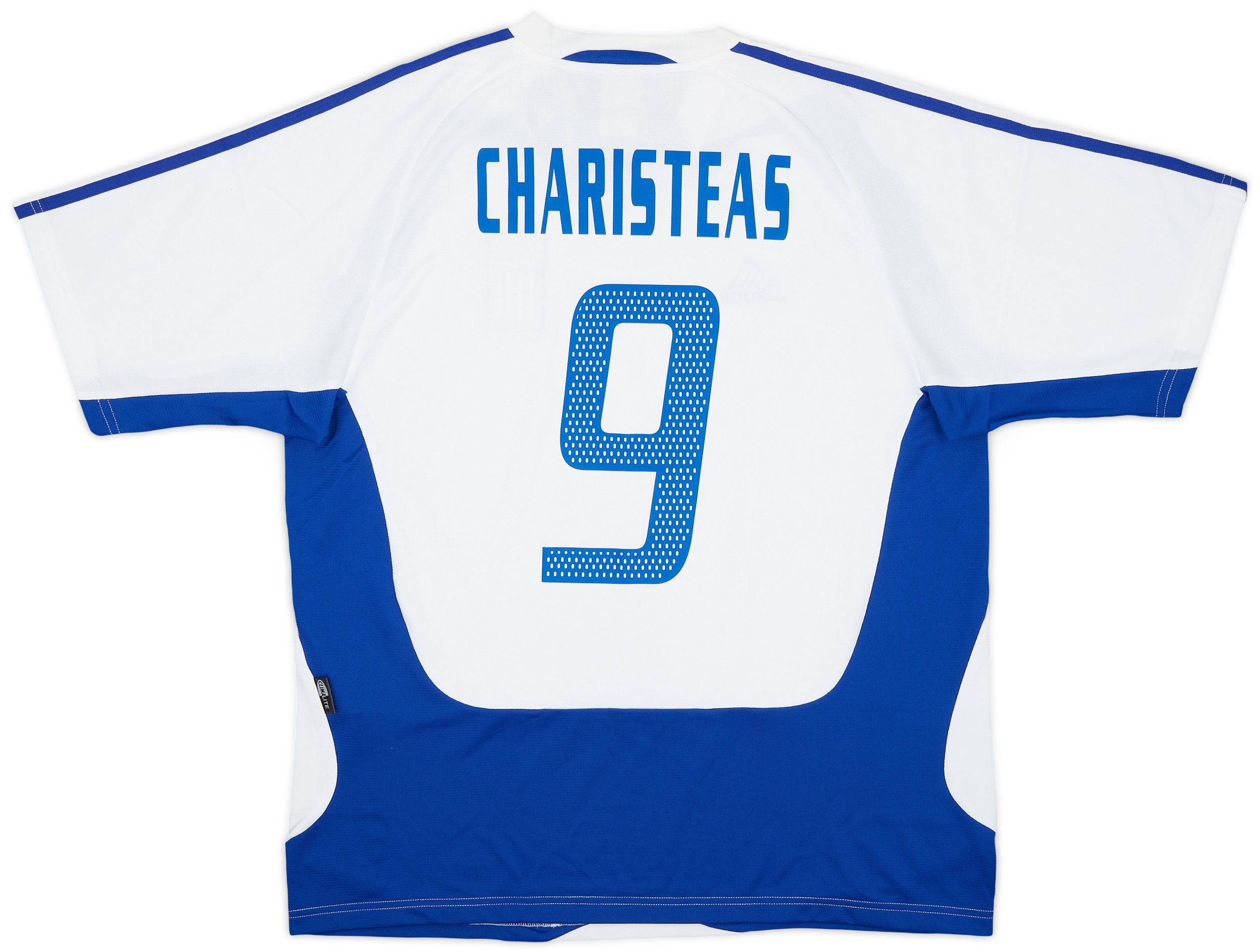 2004-06 Greece Away Shirt Charisteas #9 (L)