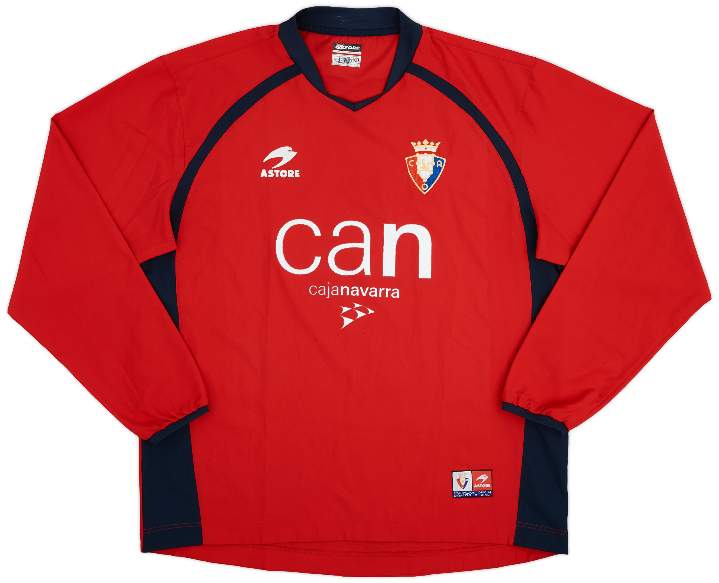 Retro Osasuna shirt Cool retro jersey from your club