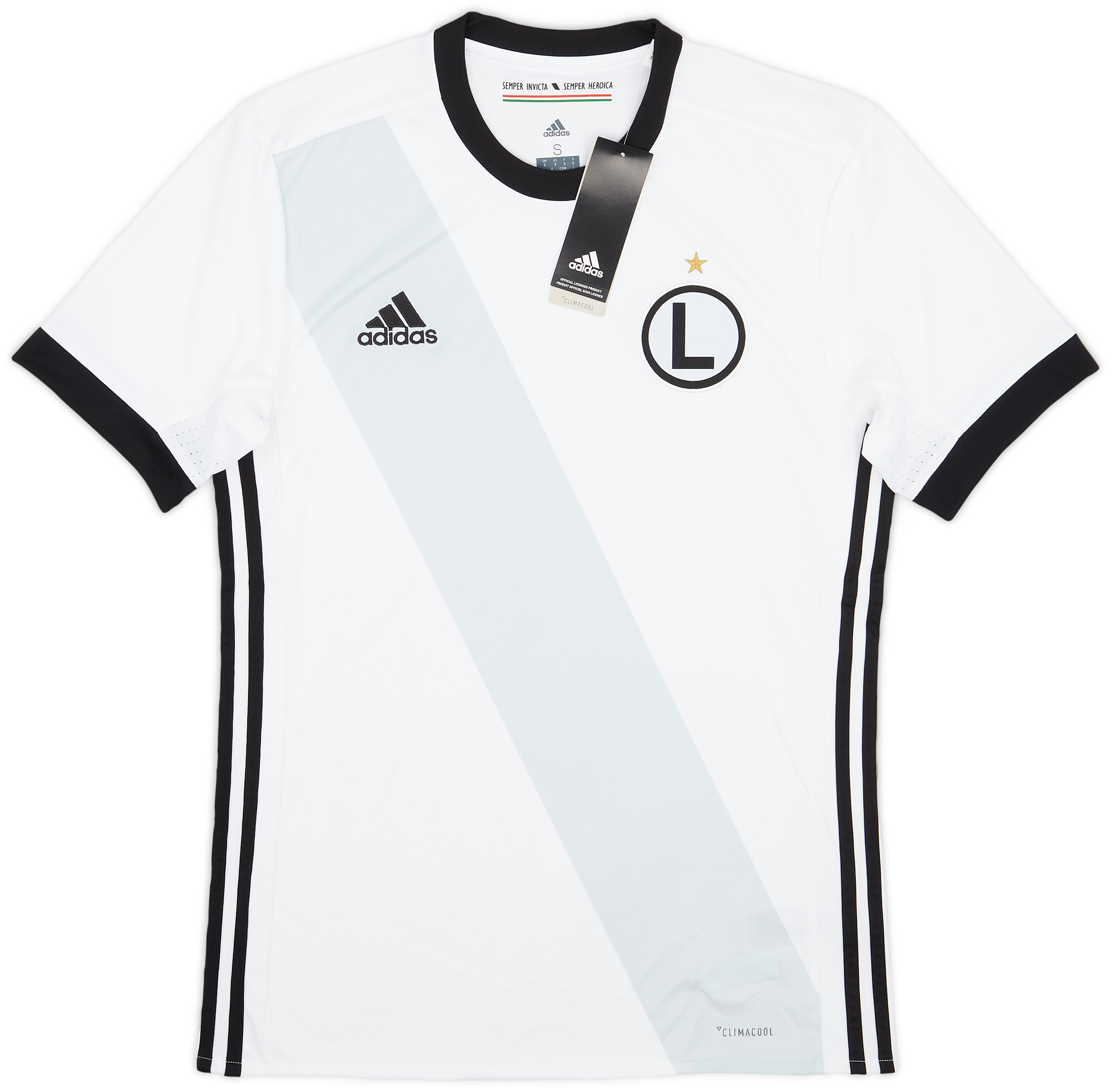 2018-19 Legia Warsaw Home Shirt (S)
