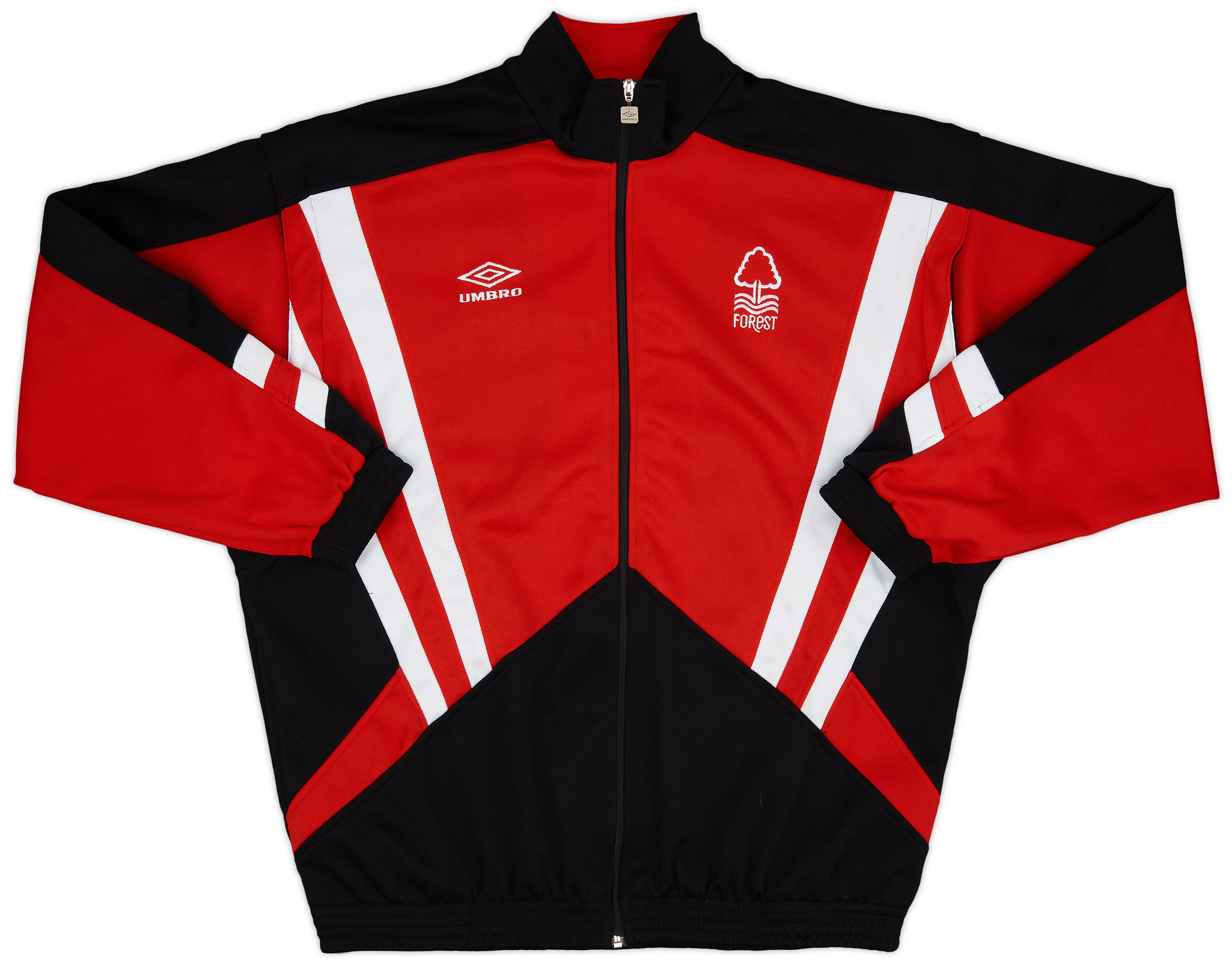 激レア　umbro Nottingham Forest プルオーバージャケット 1998-99 Nottingham Forest Umbro Track Jacket - 9/10 - (XL)