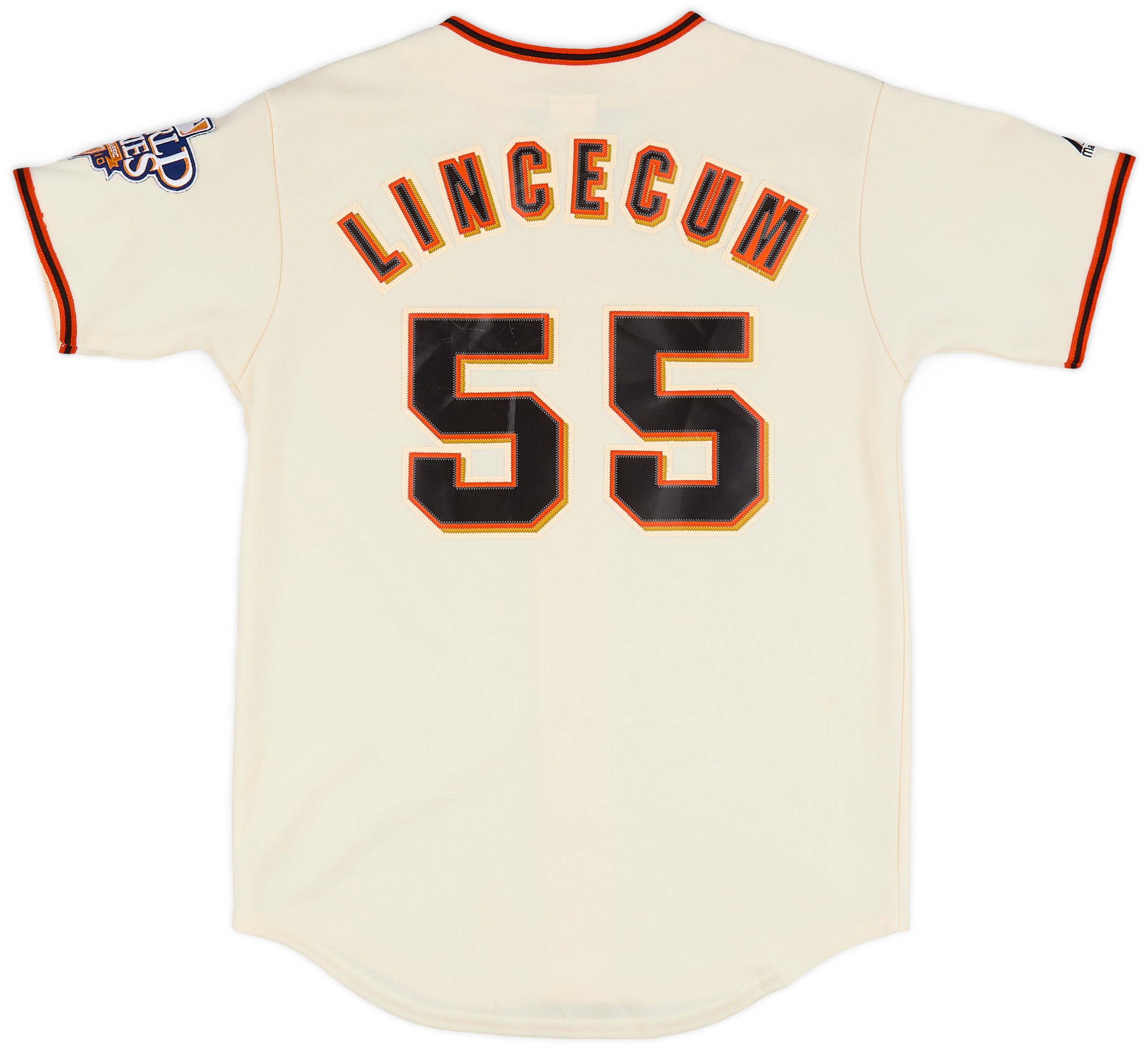 World Series Tim Lincecum Giants Jersey 2010 San Francisco Giants