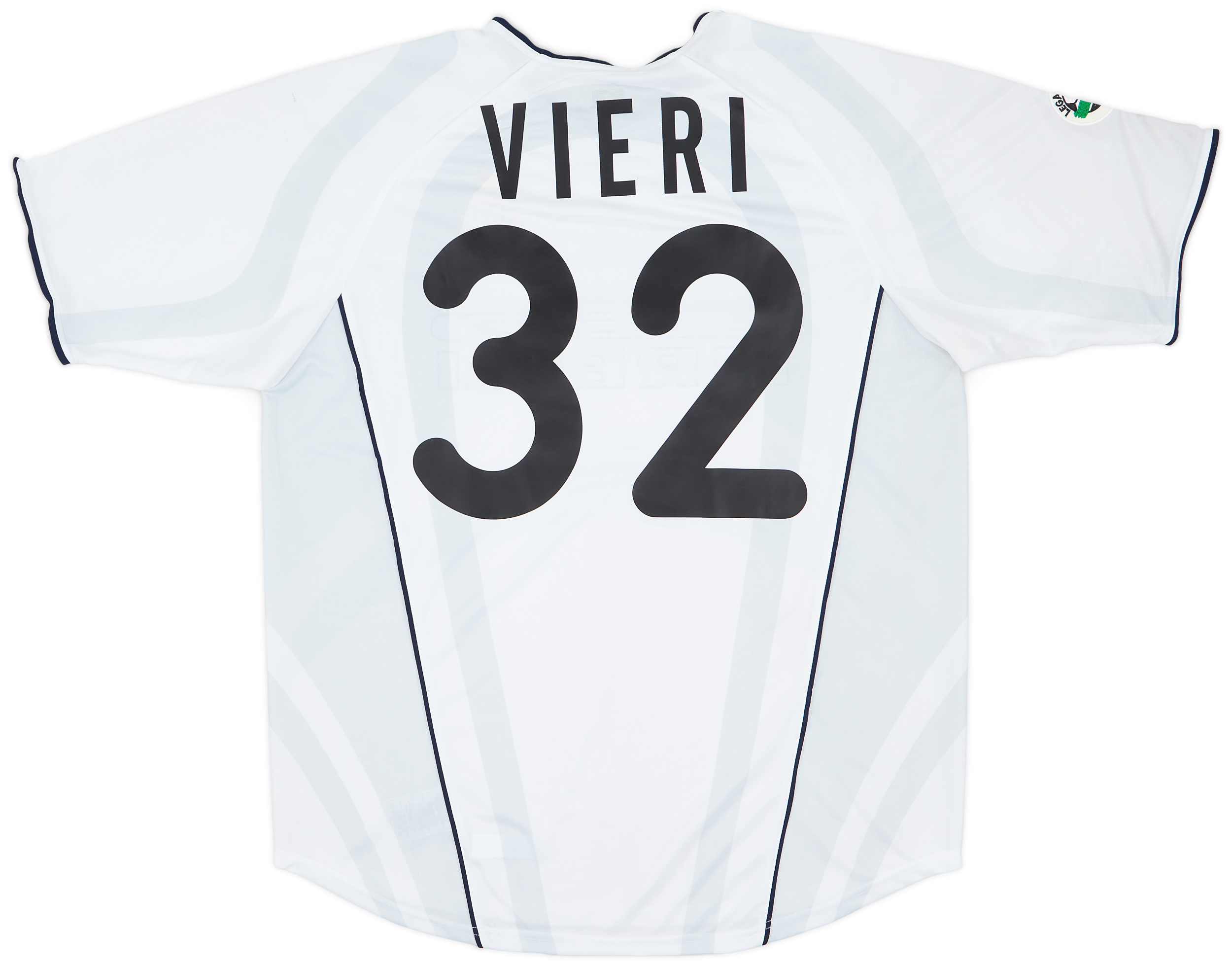 2001-02 Inter Milan Match Worn Away Shirt Vieri #32 2001-02 Inter Milan Match Worn Away Shirt Vieri #32