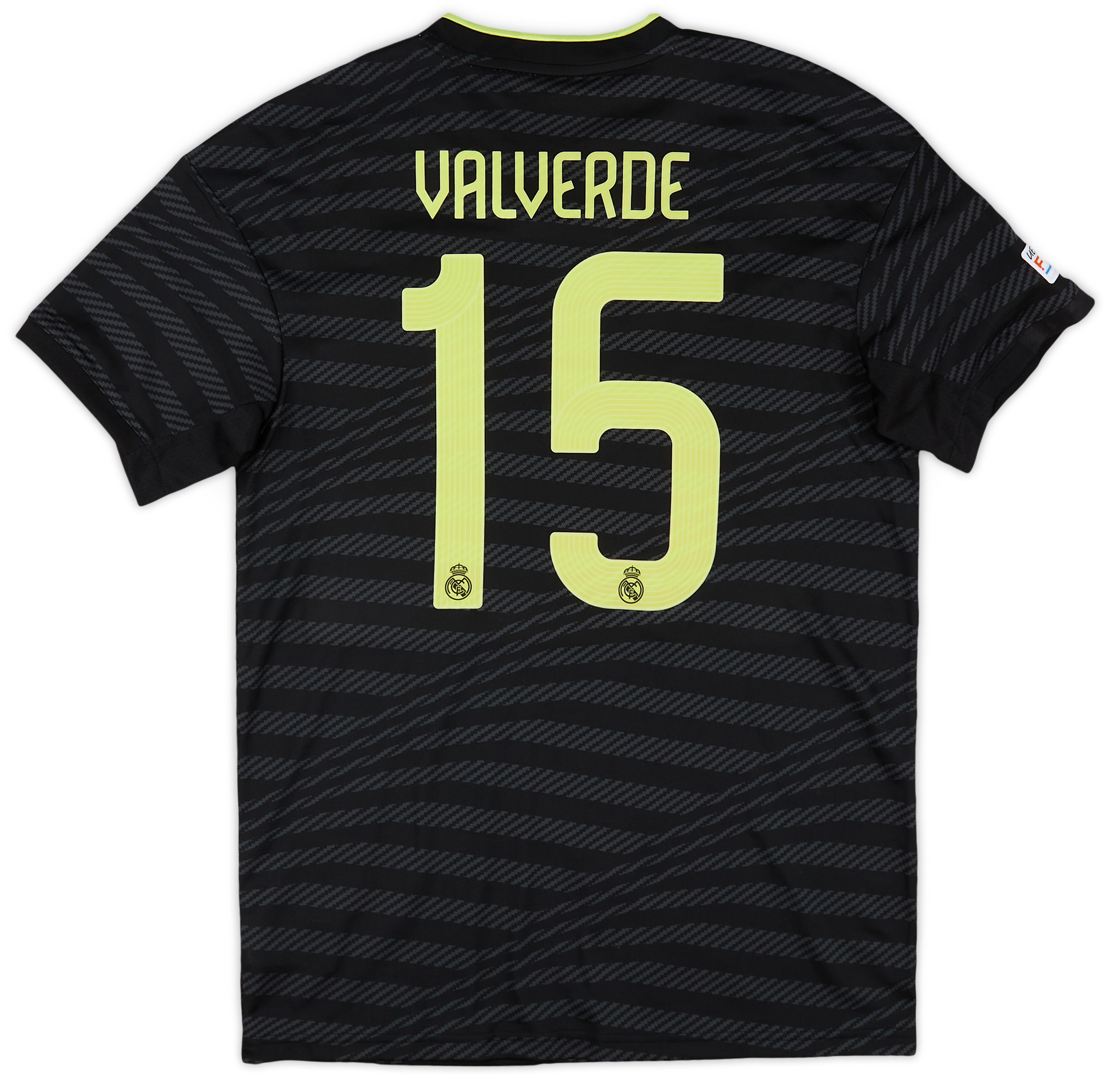 レアル・マドリード VALVERDE 15 シャツ 2023-24 Real Madrid Authentic Away Shirt Valverde #15
