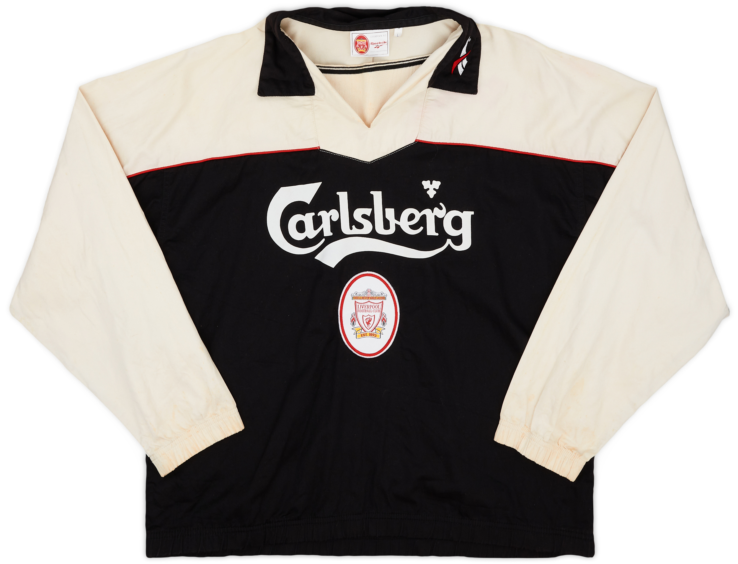 1998-00 Liverpool Reebok Drill Top - 7/10 - (L)