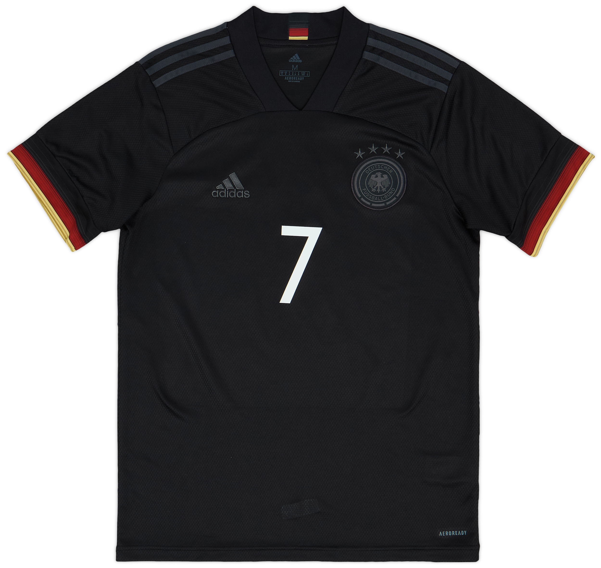 2020-21 Germany Away Shirt Havertz #7 - 7/10 - (M)
