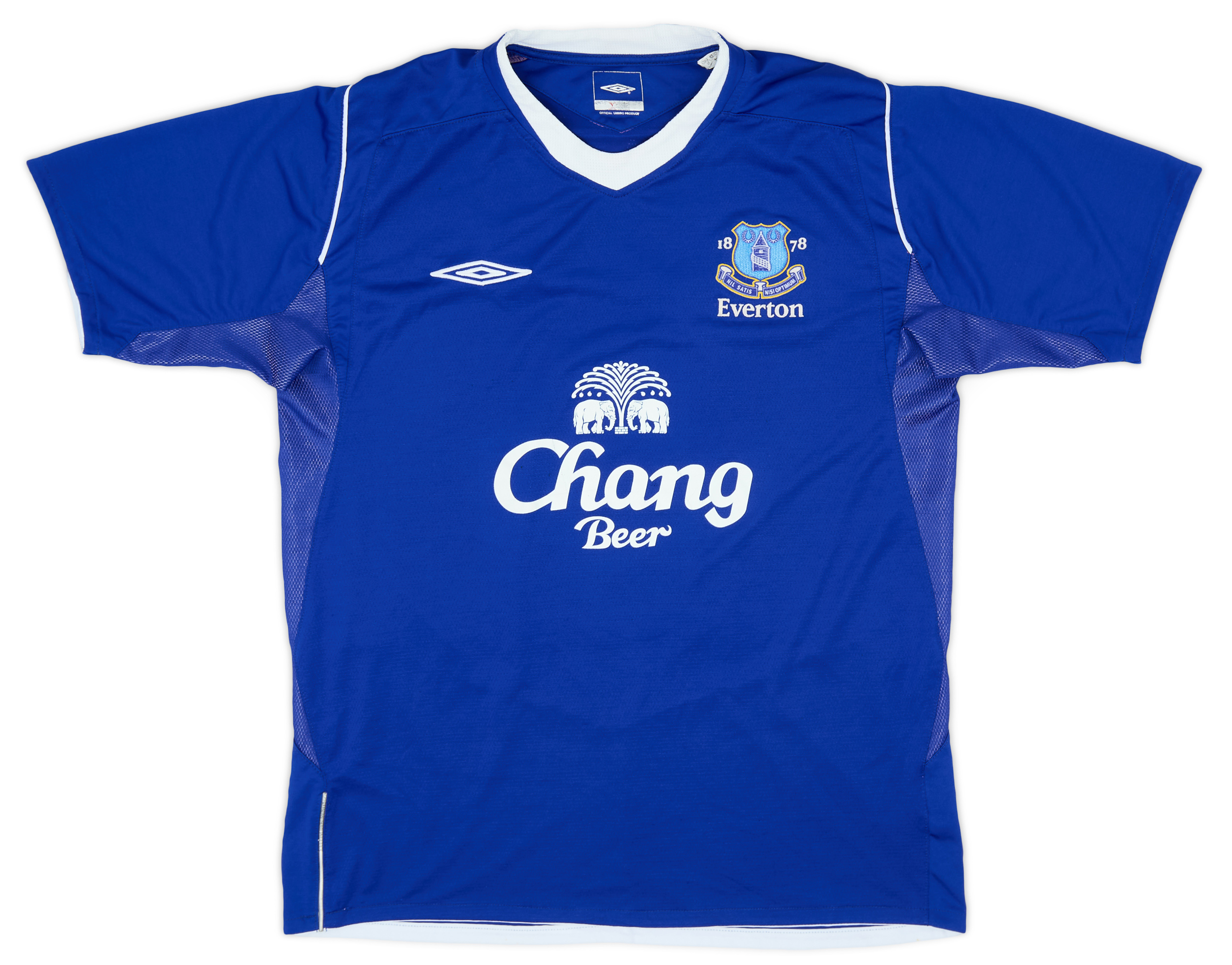 低価格の Everton 2004-05 Home (M) - 8/10 - #6 Arteta Shirt ウェア