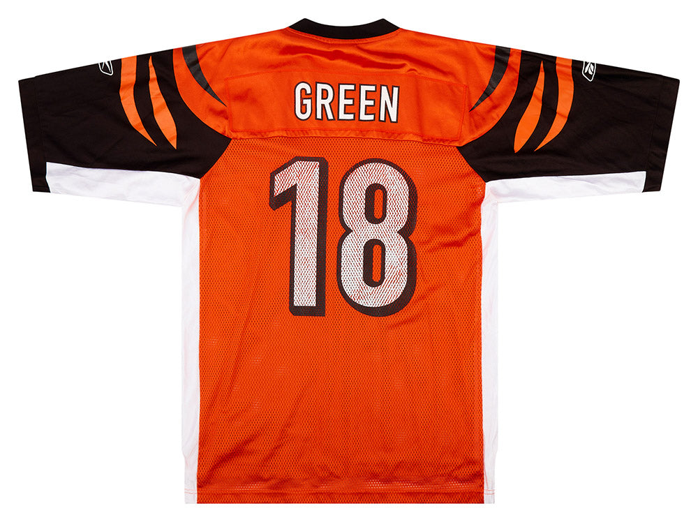 2006 Cincinnati Bengals Green #18 Reebok On Field Jersey