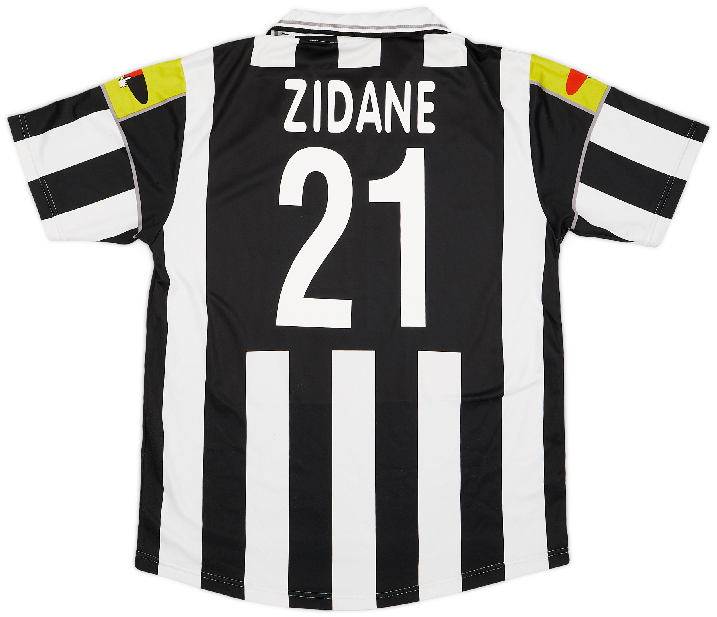 Maillot De Football Juventus 1997/98 Rose - Zidane #21 - Kappa, Taille XL - Neuf, Collector
