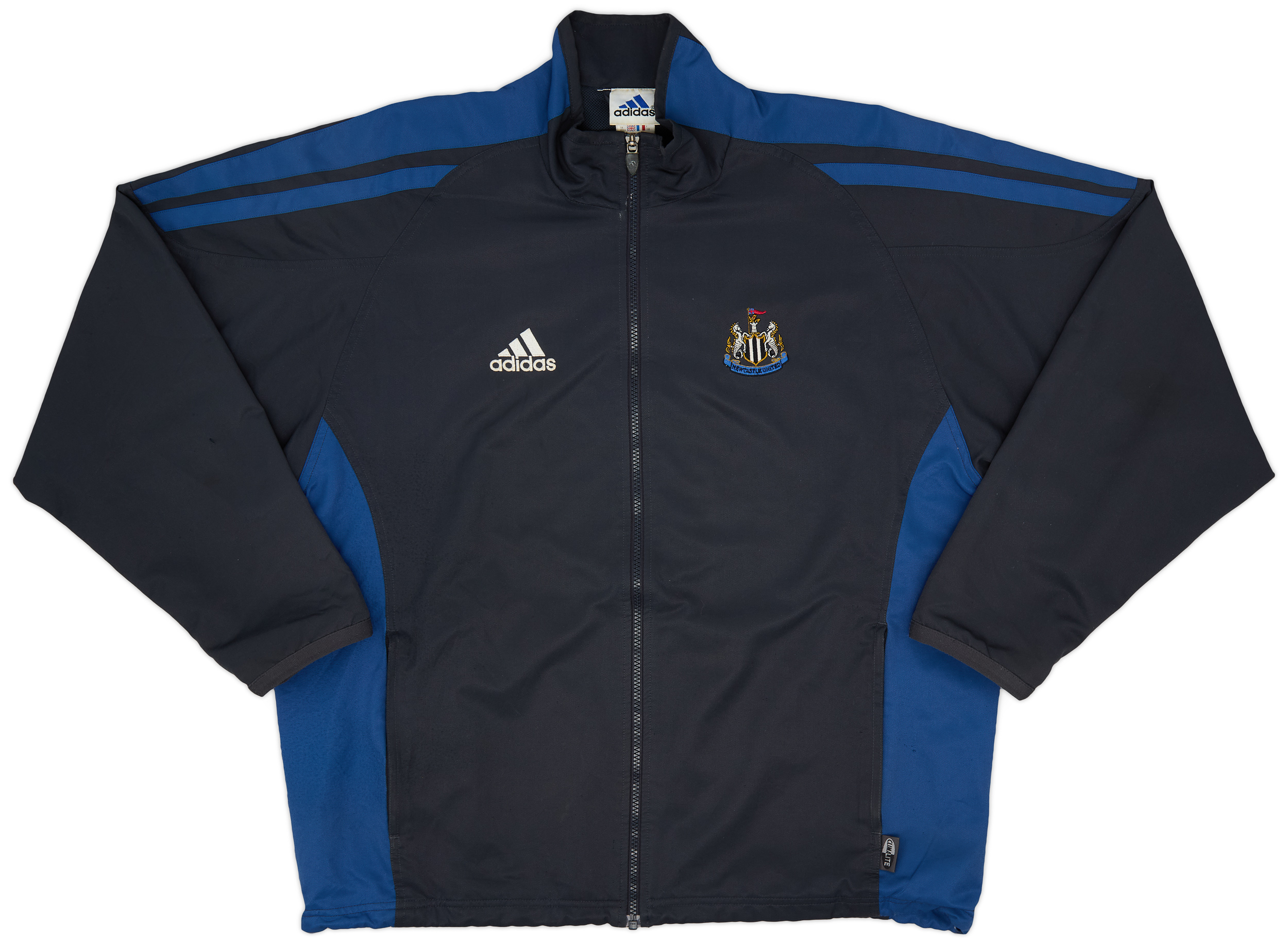 2001-02 Newcastle adidas Track Jacket - 8/10 - (L)