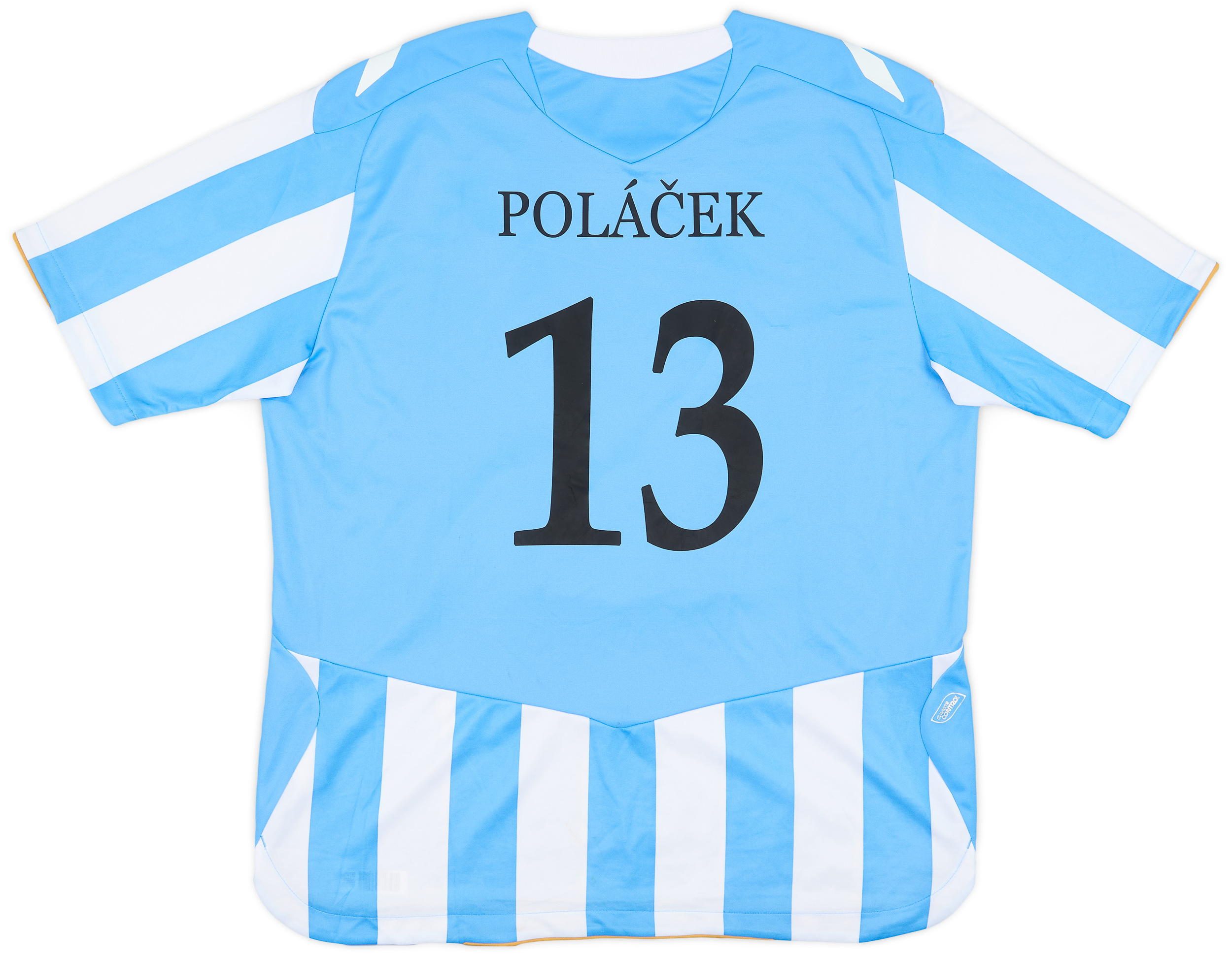2008-09 Mlada Boleslav Home Shirt Polacek #13 - 8/10 - (L)