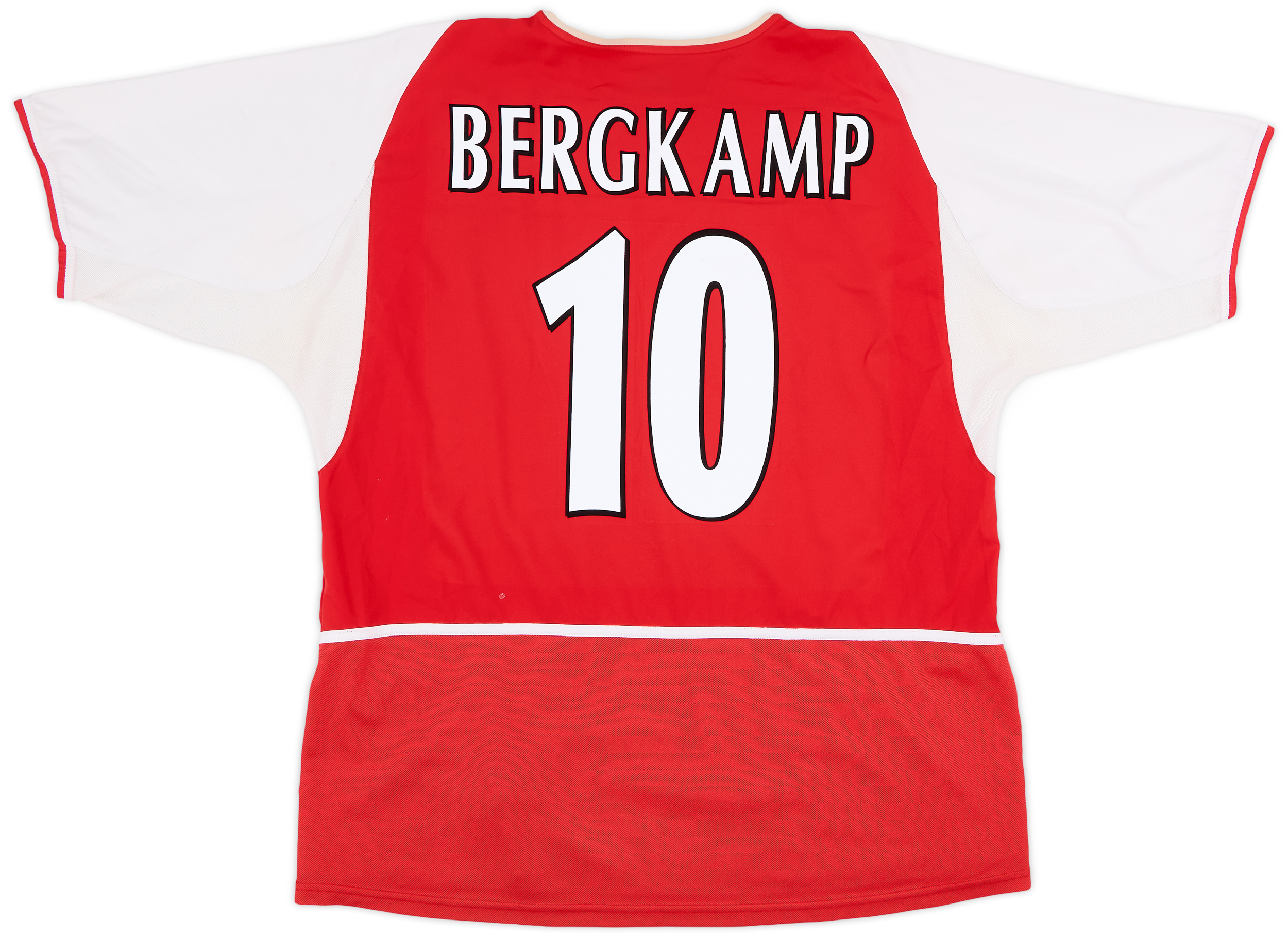 2002-04 Arsenal Home Shirt Bergkamp #10 - 7/10 - (XXL)