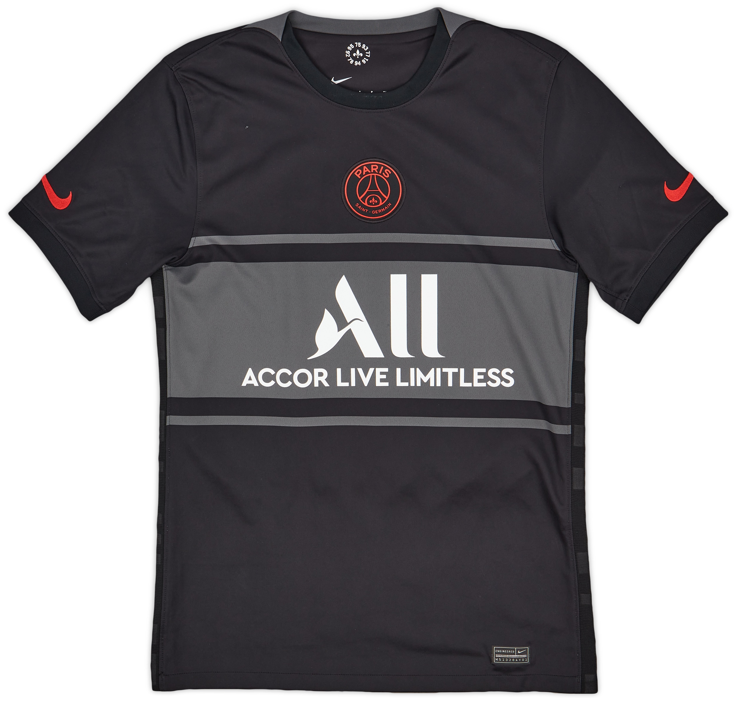 【希少】PSG メッシ #30 M 2021-22 Paris Saint-Germain Home Shirt Messi #30 - 9/10 - (S)
