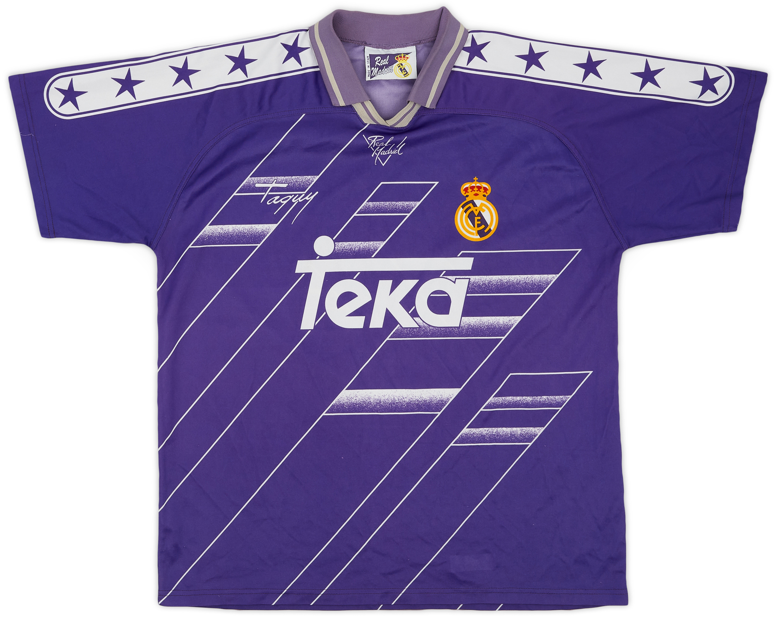 ウェア Real Madrid Away 1994/1996 Uniform 1994-1996 Real Madrid Away Retro Kit - Stand Out in Style