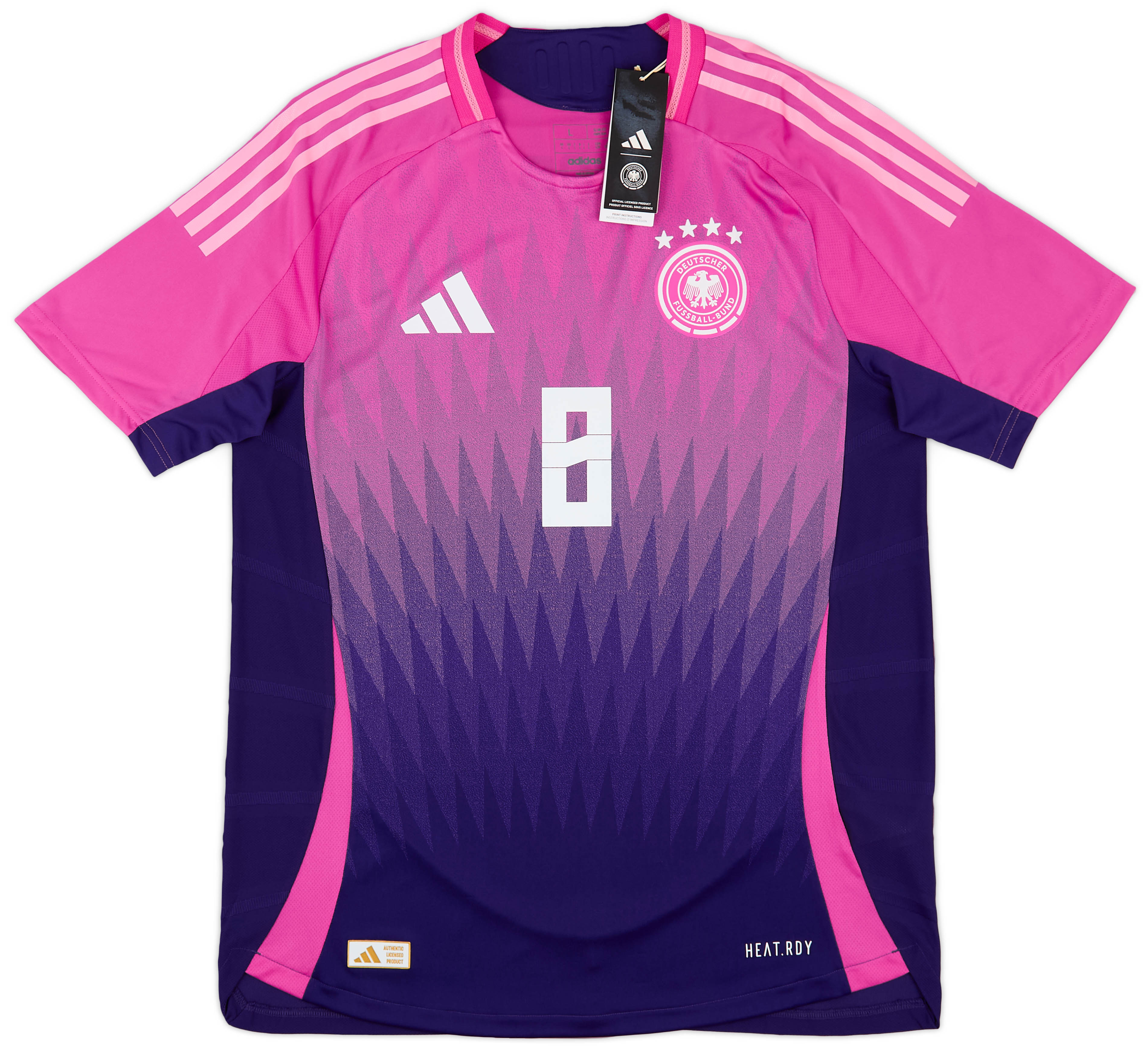 2024-25 Germany Authentic Away Shirt Kroos #8 2024-25 Germany Authentic Away Shirt Kroos #8