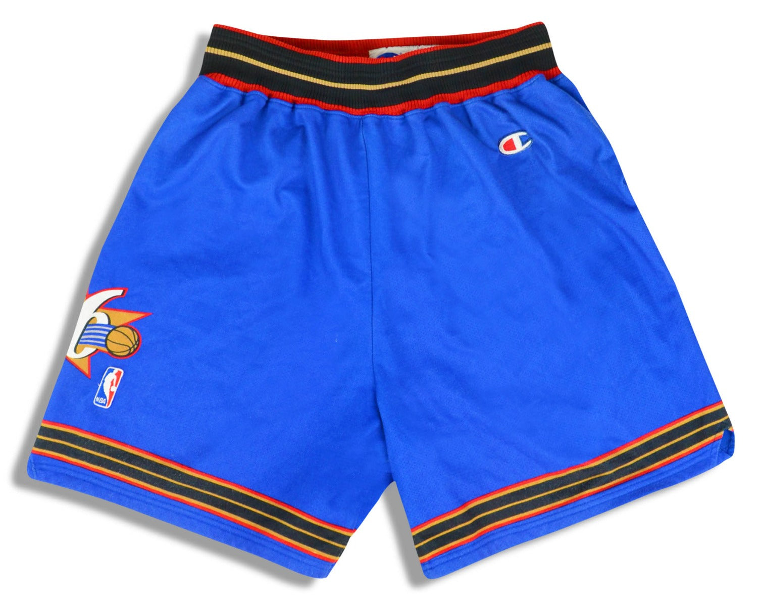 1999-00 Philadelphia 76ers Champion Shorts (Alternate) XL