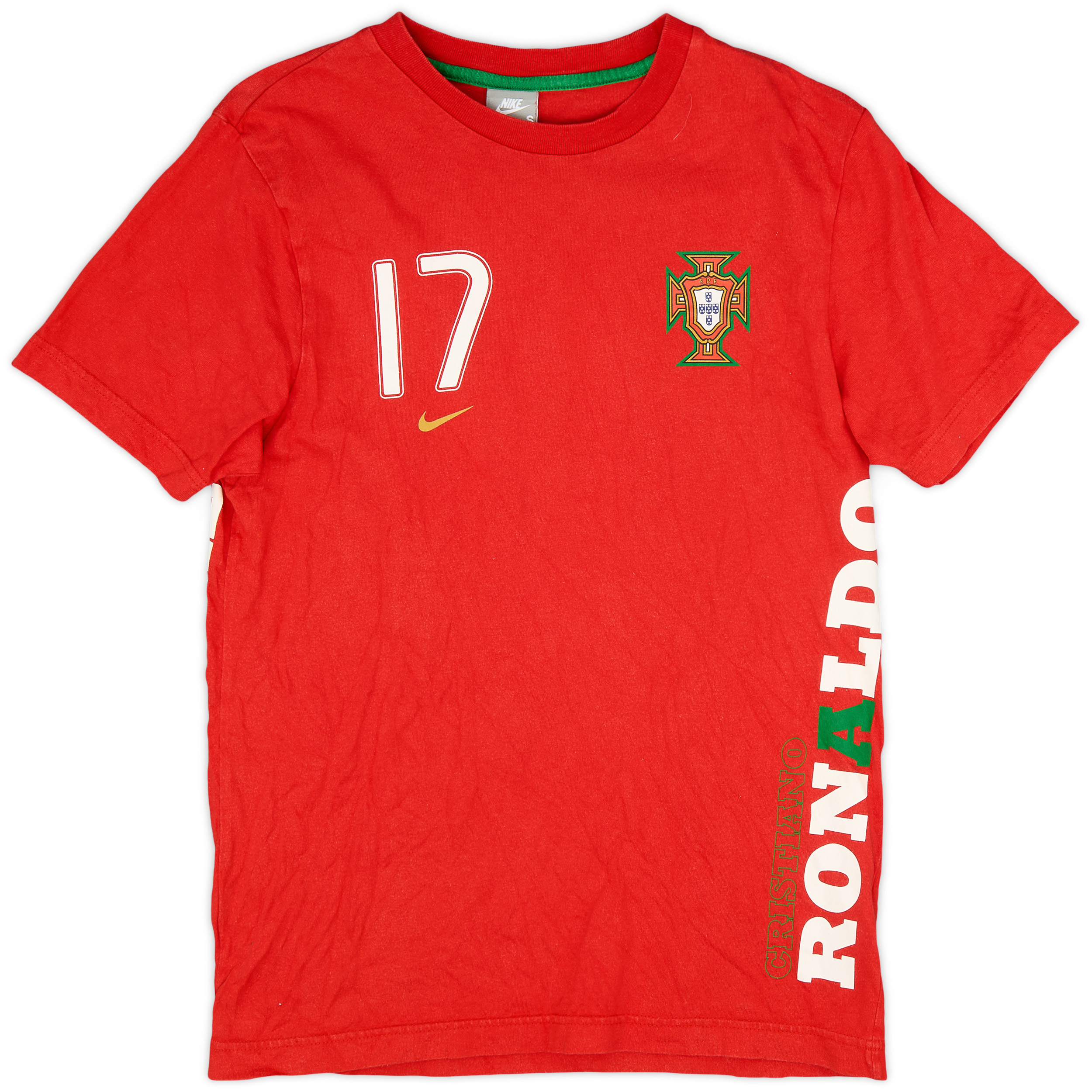 VTG 90s Nike Ronaldo R9 Brazil T-Shirt Mens Large Most