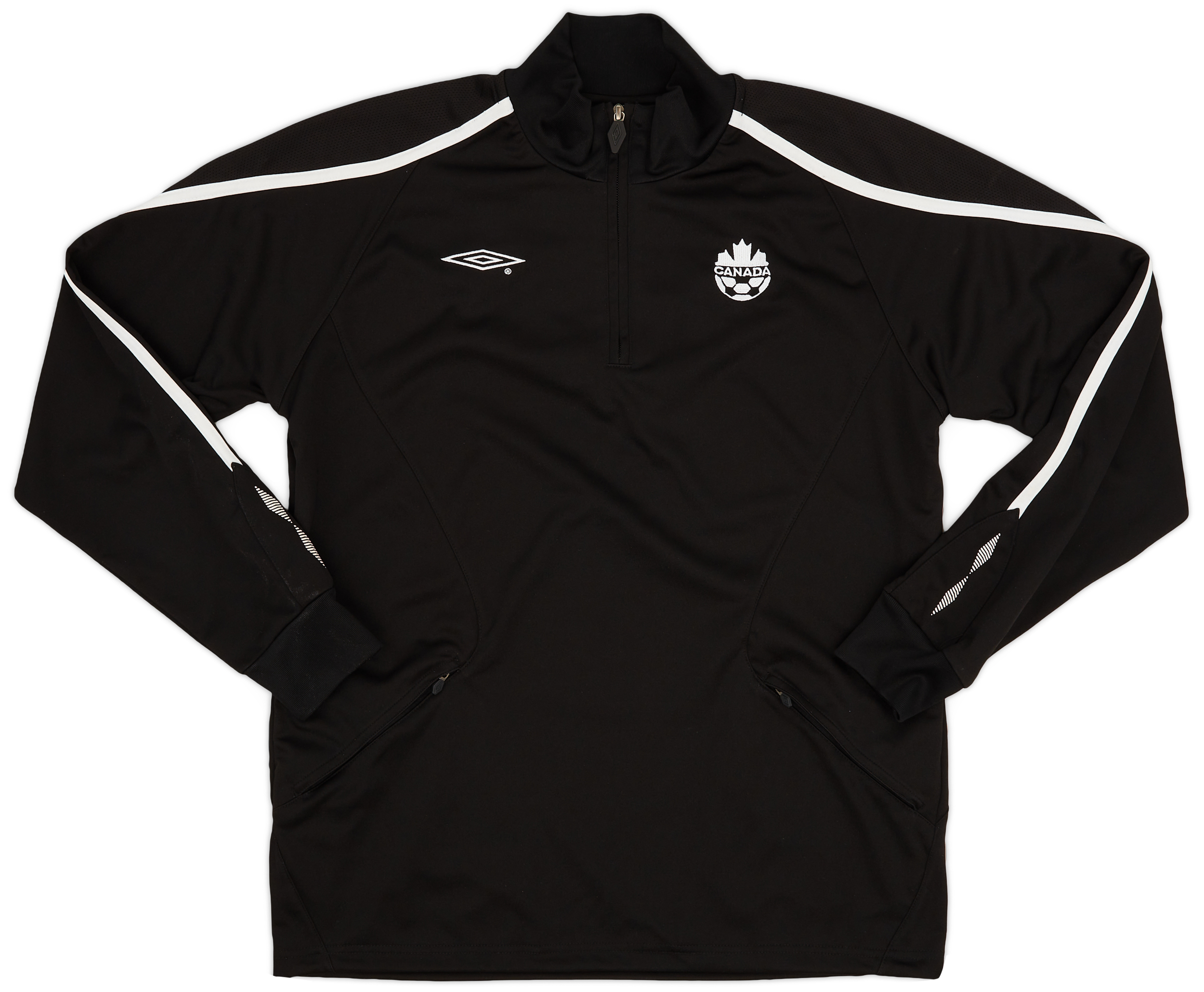2012-13 Canada Umbro 1/4 Zip Drill Top - 9/10 - (S)