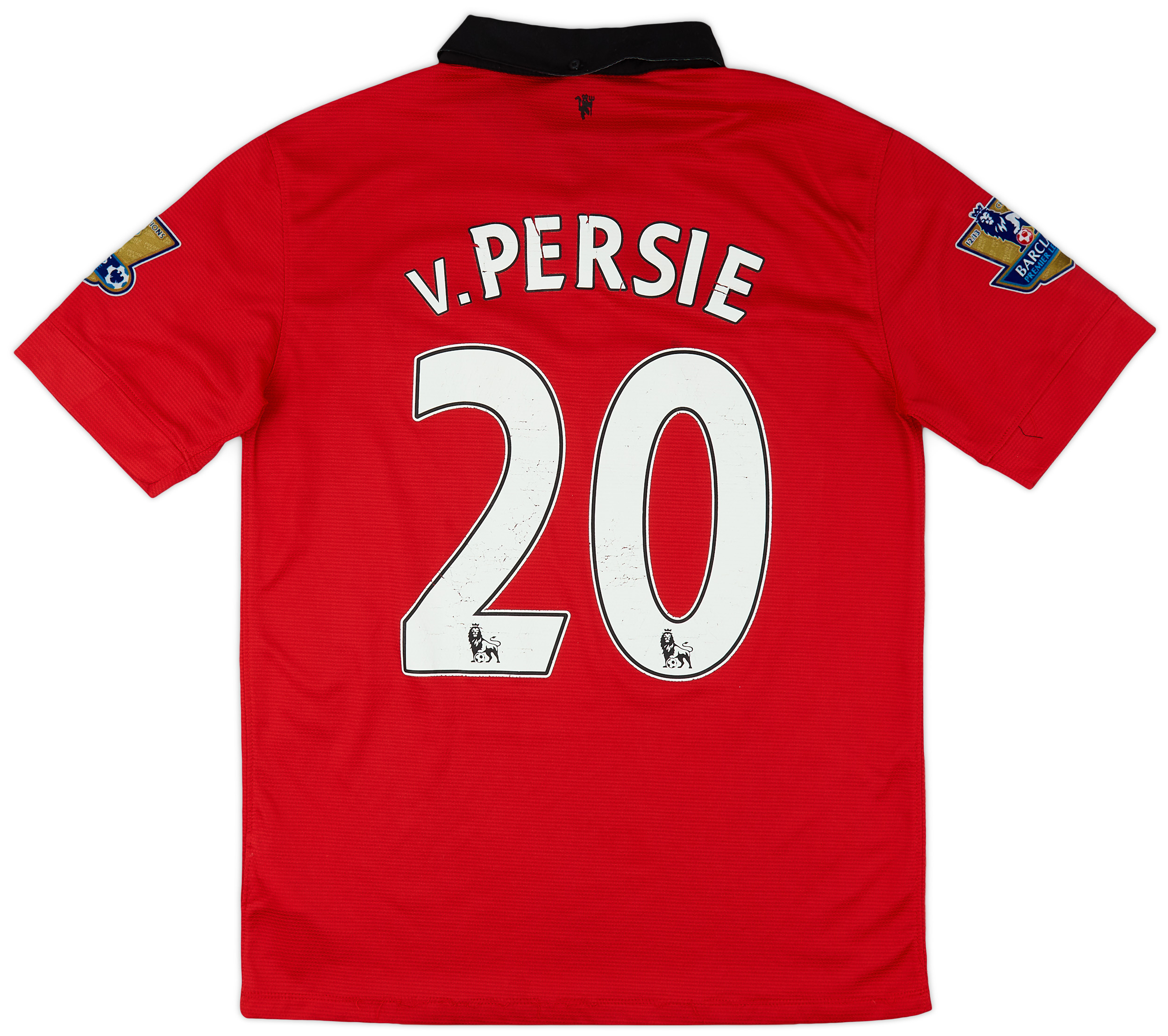 2013-14 Manchester United Home Shirt v. Persie #20 - 6/10 - (S) 