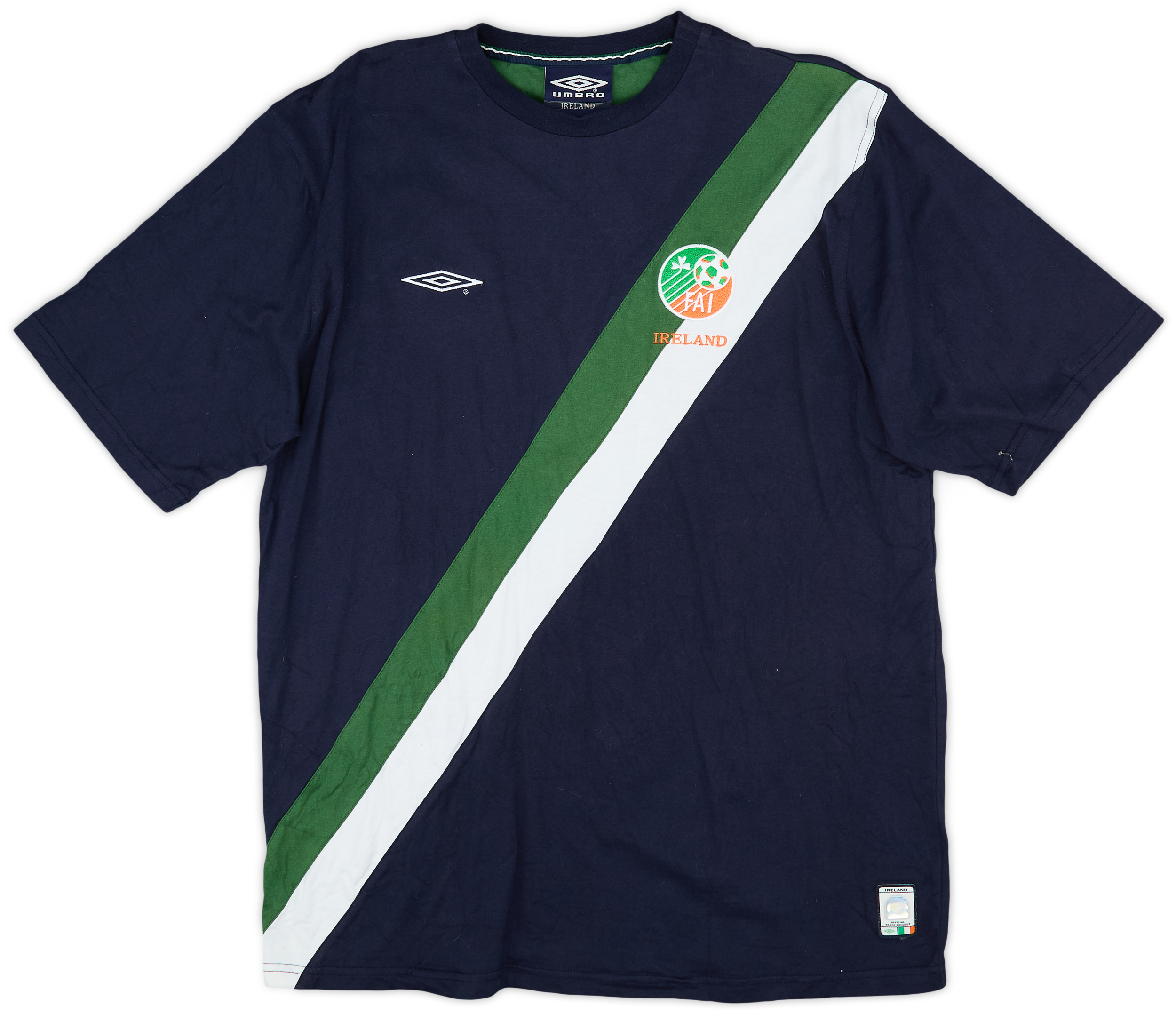 UMBRO 2004 Ireland football shirts