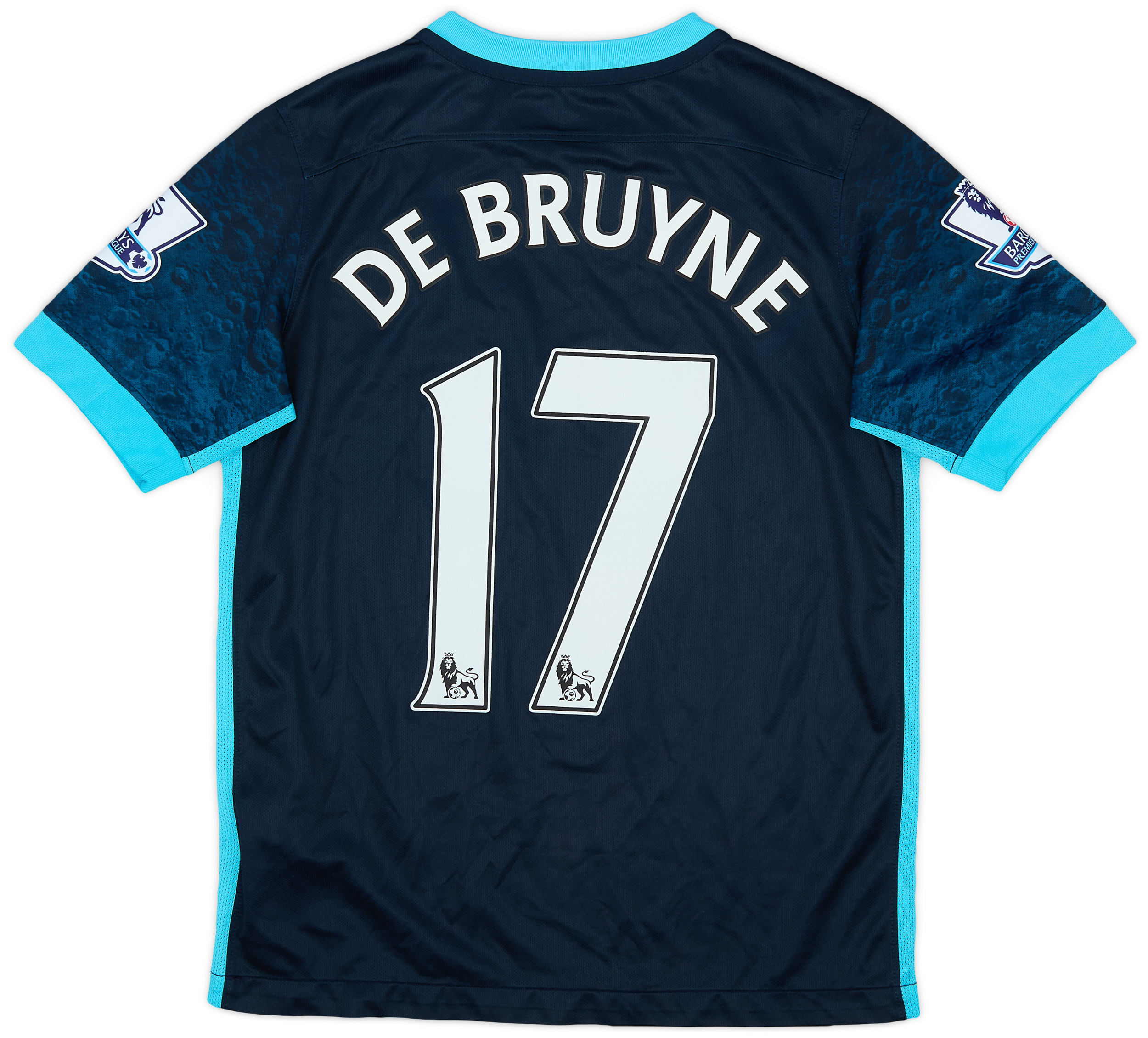 2015-16 Manchester City Away Shirt De Bruyne #17 - 8/10 - (L