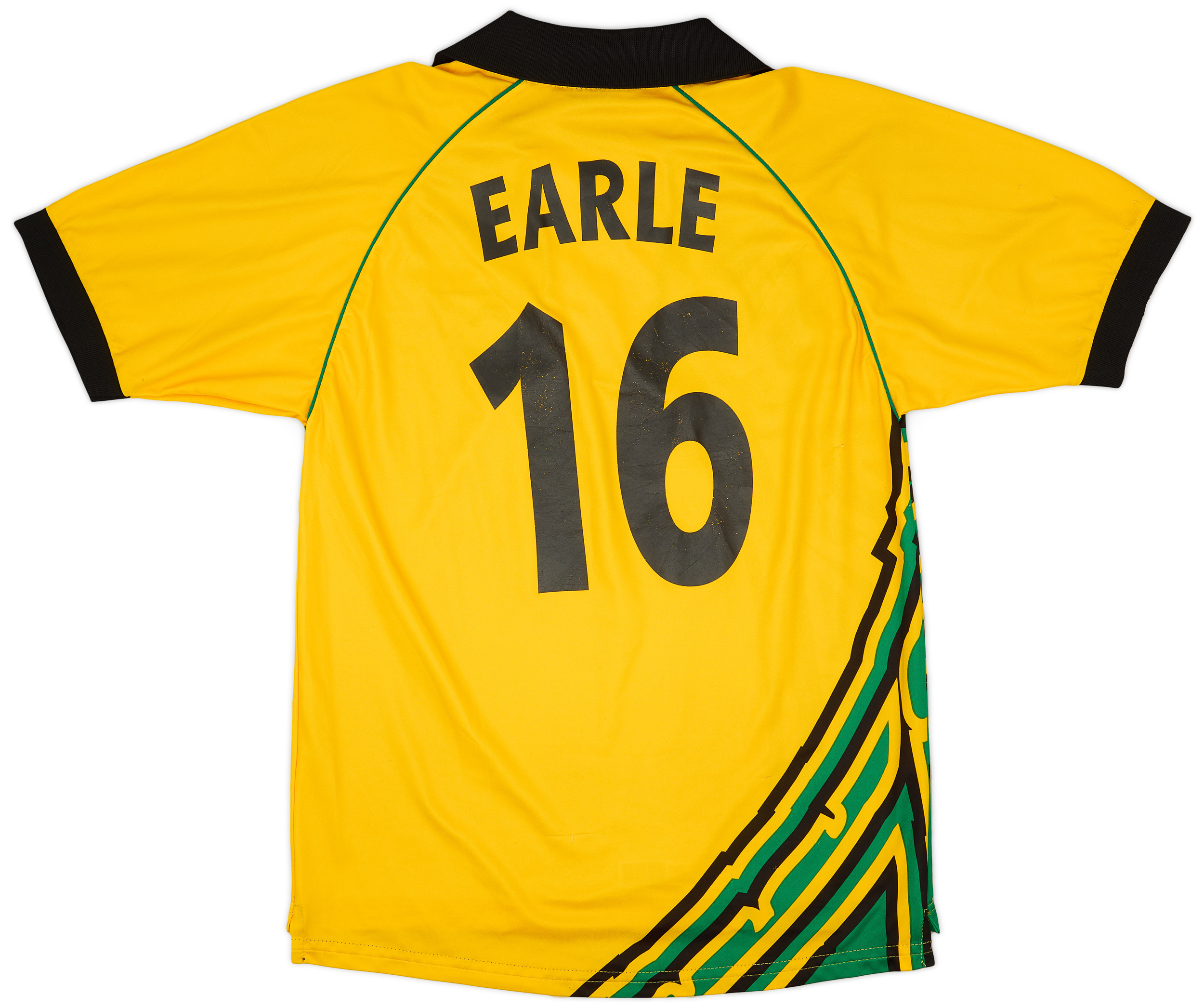 1998-00 Jamaica Home Shirt Earle #16 - 7/10 - (S)