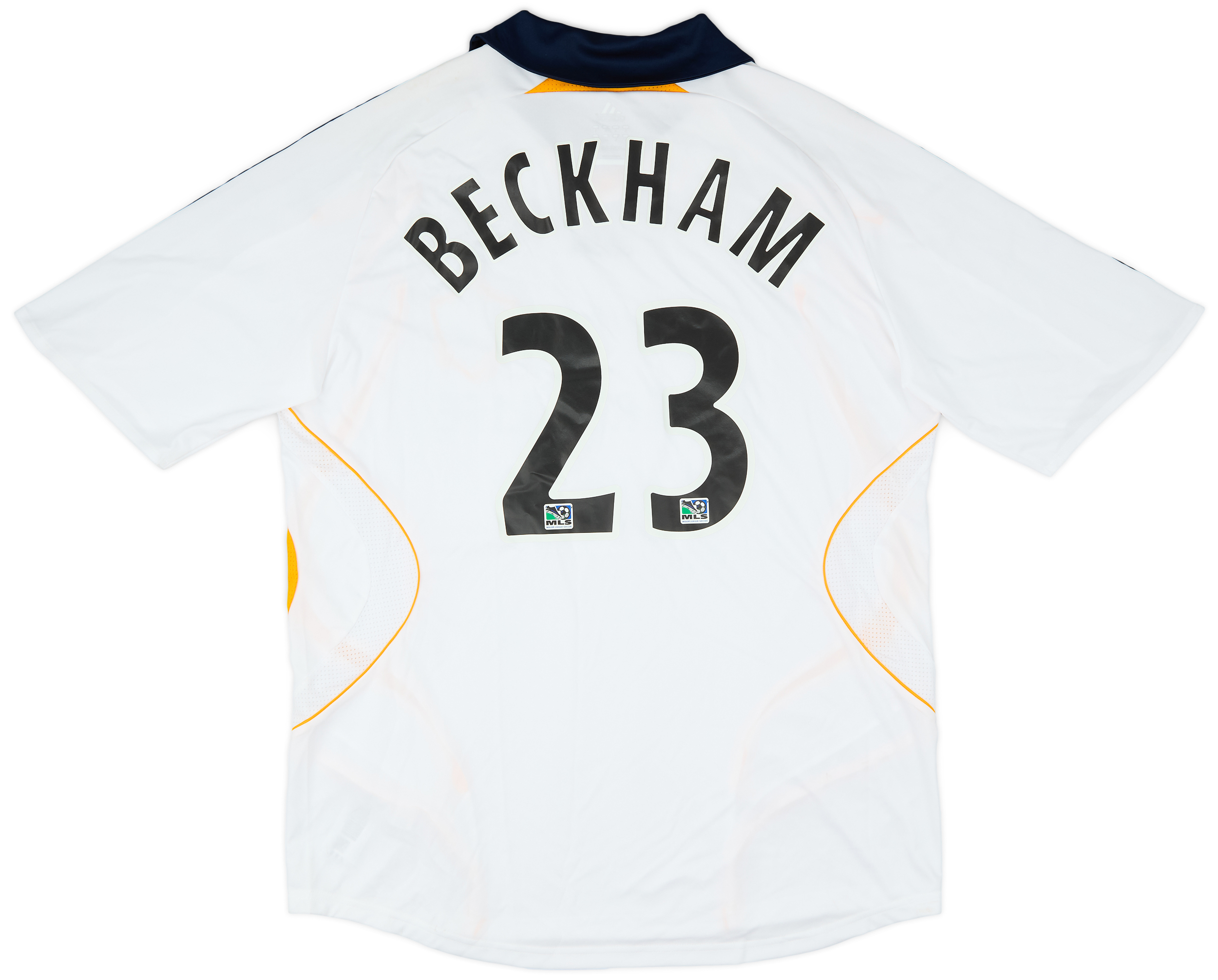 LA Galaxy BECKHAM 23 シャツ LA Galaxy Beckham #23 - adidas - 2007/2008 - HOME Kit | eBay