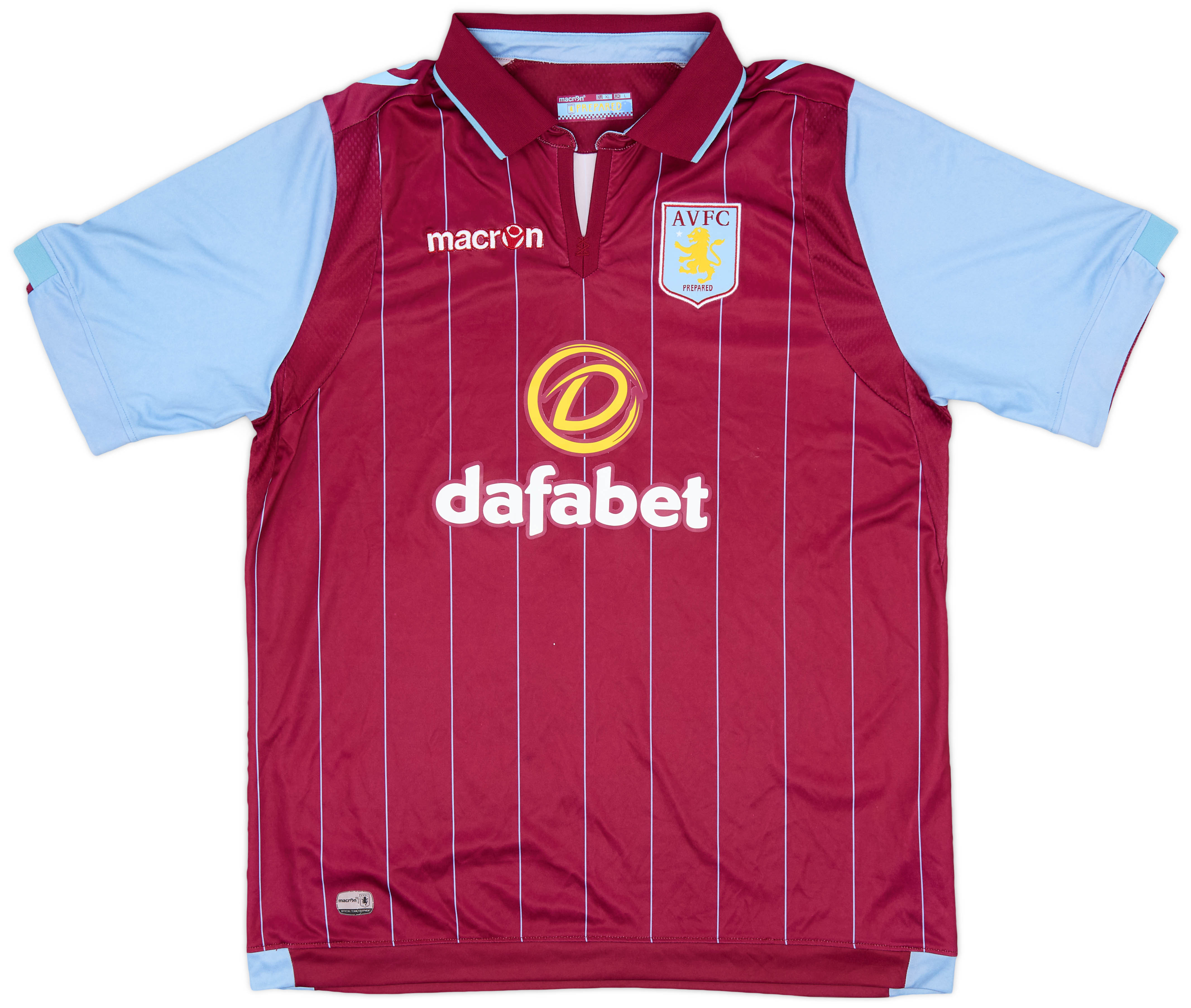 2014-15 Aston Villa Home Shirt - 8/10 - (L)