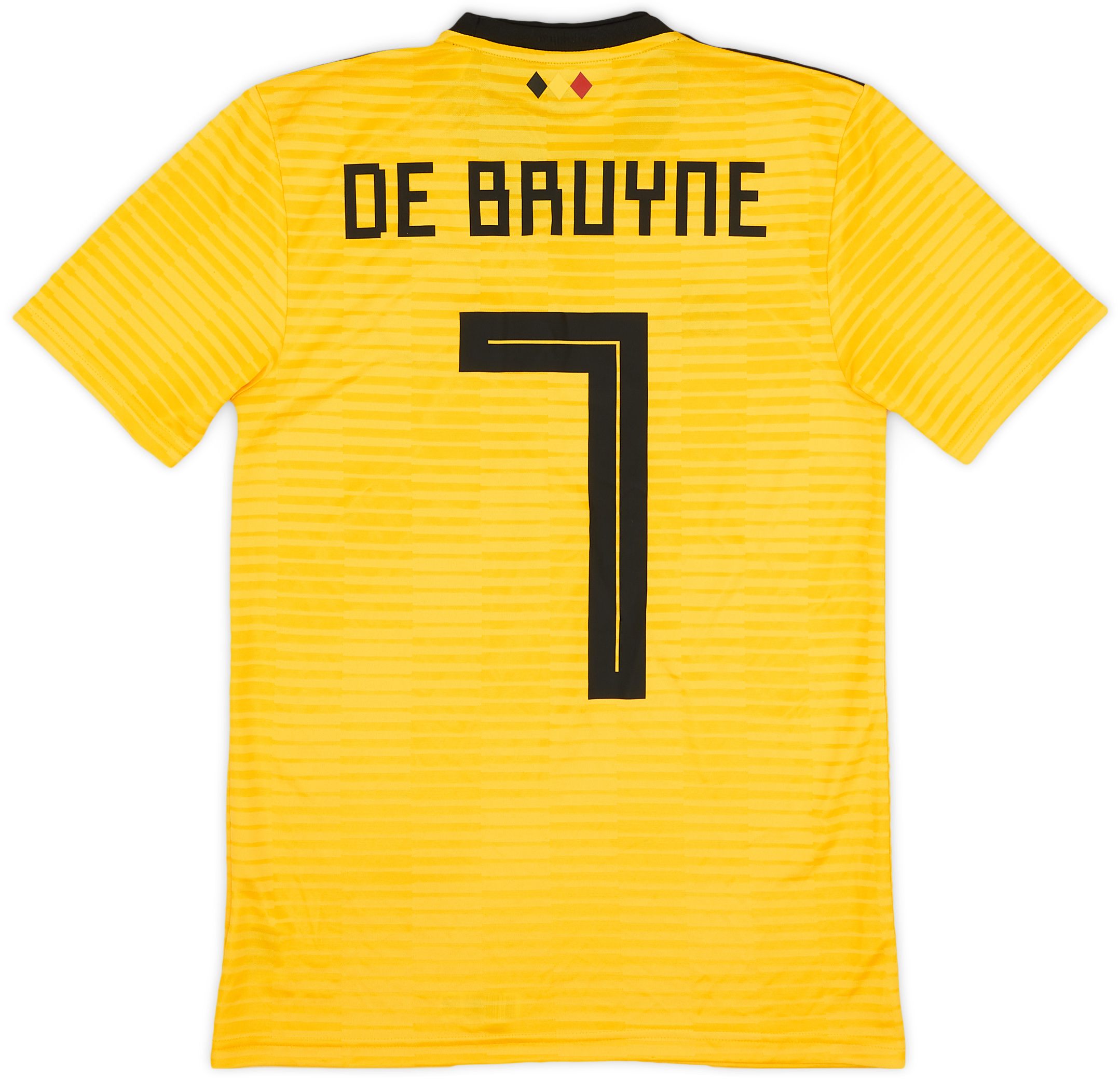 2018-19 Belgium Away Shirt De Bruyne #7 (XS)
