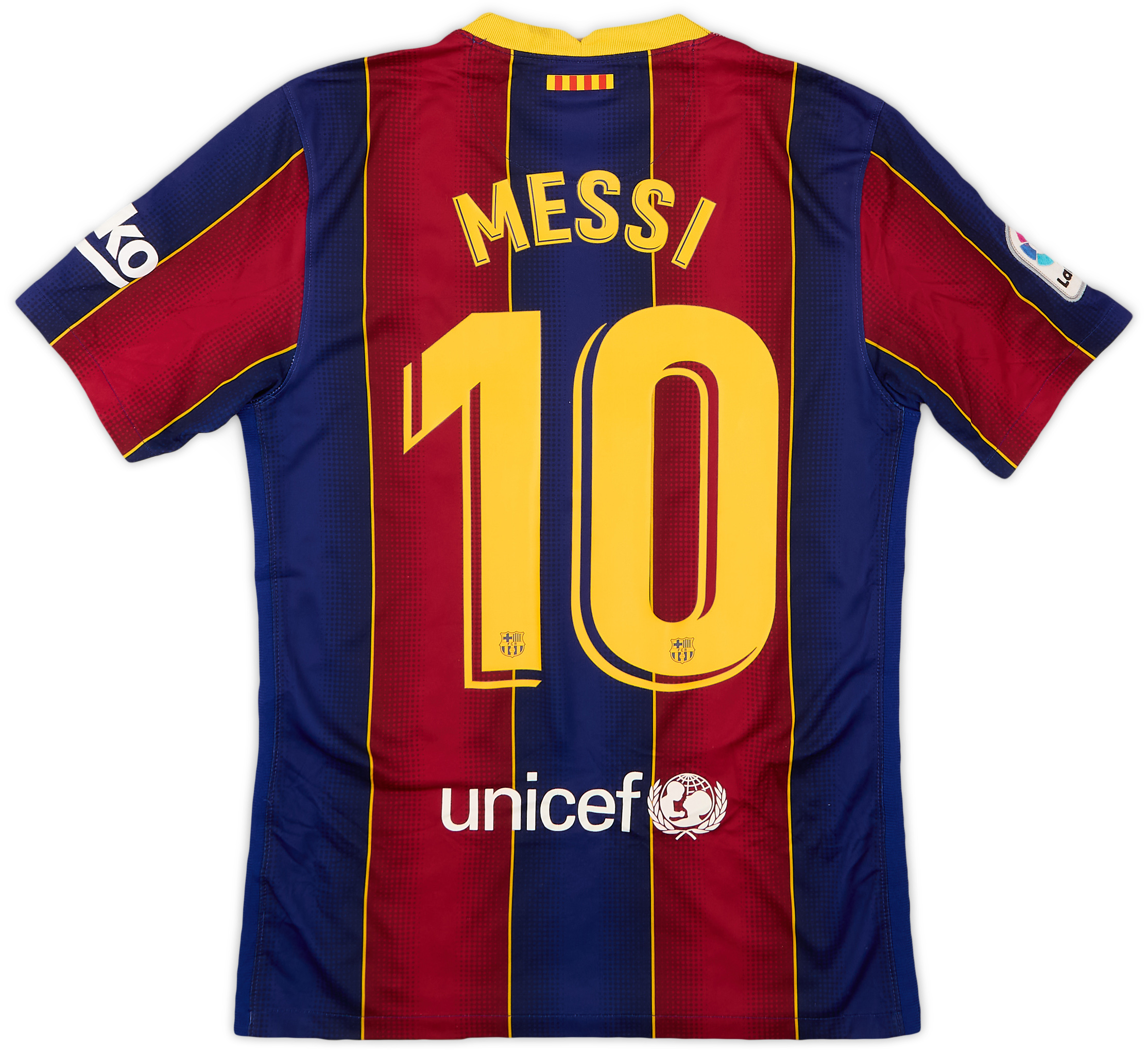 2020/21 Barcelona Authentic Third UCL Jersey #10 Messi XL