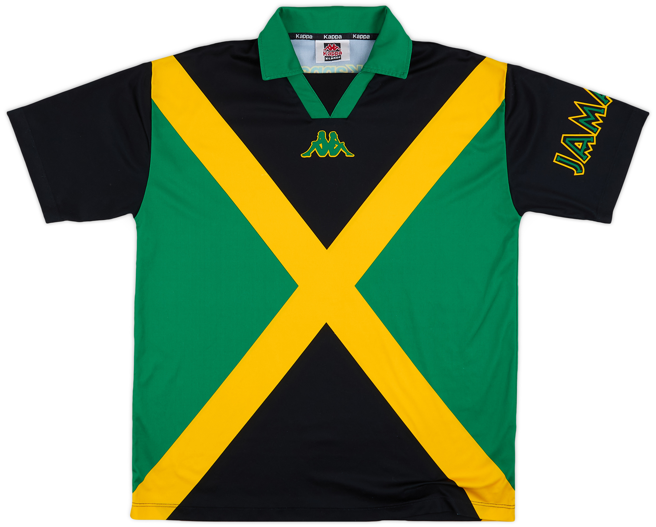 1998 Jamaica Kappa Training Shirt - 8/10 - (XL)