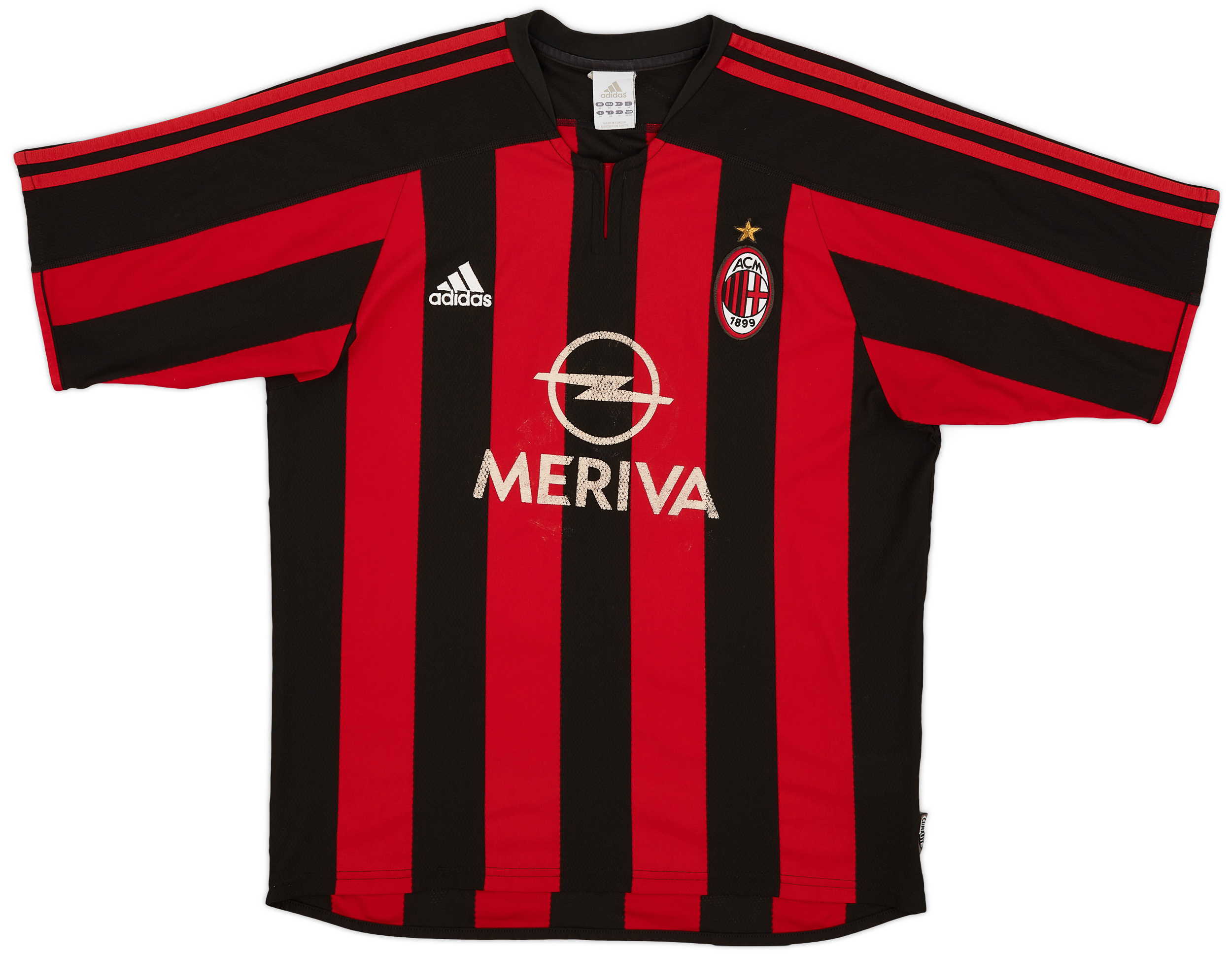 2003-04 AC Milan Home Shirt Serginho #27 - 7/10 - (M)