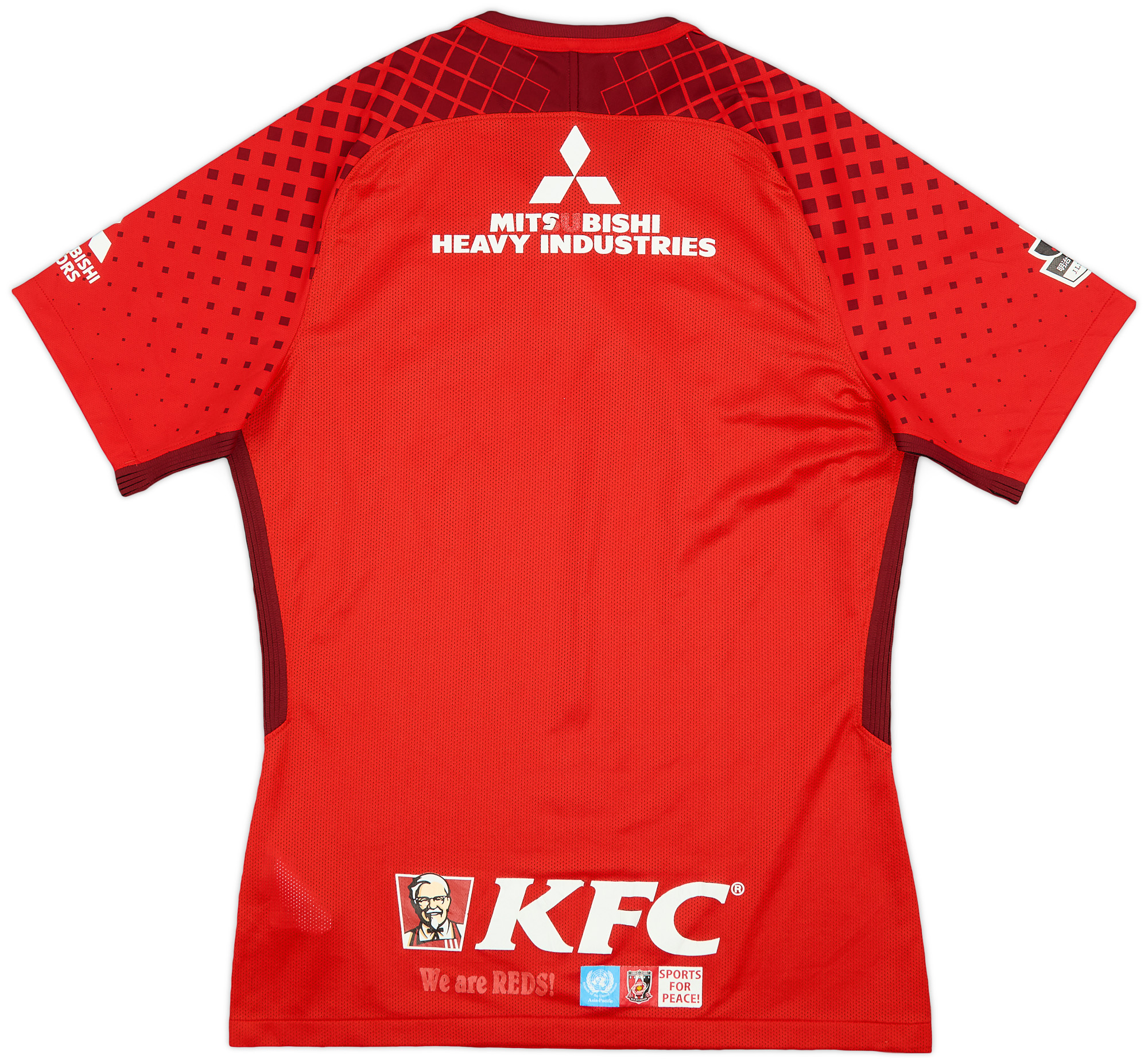 2018-19 Urawa Red Diamonds Authentic Home Shirt - 7/10 - (XL)