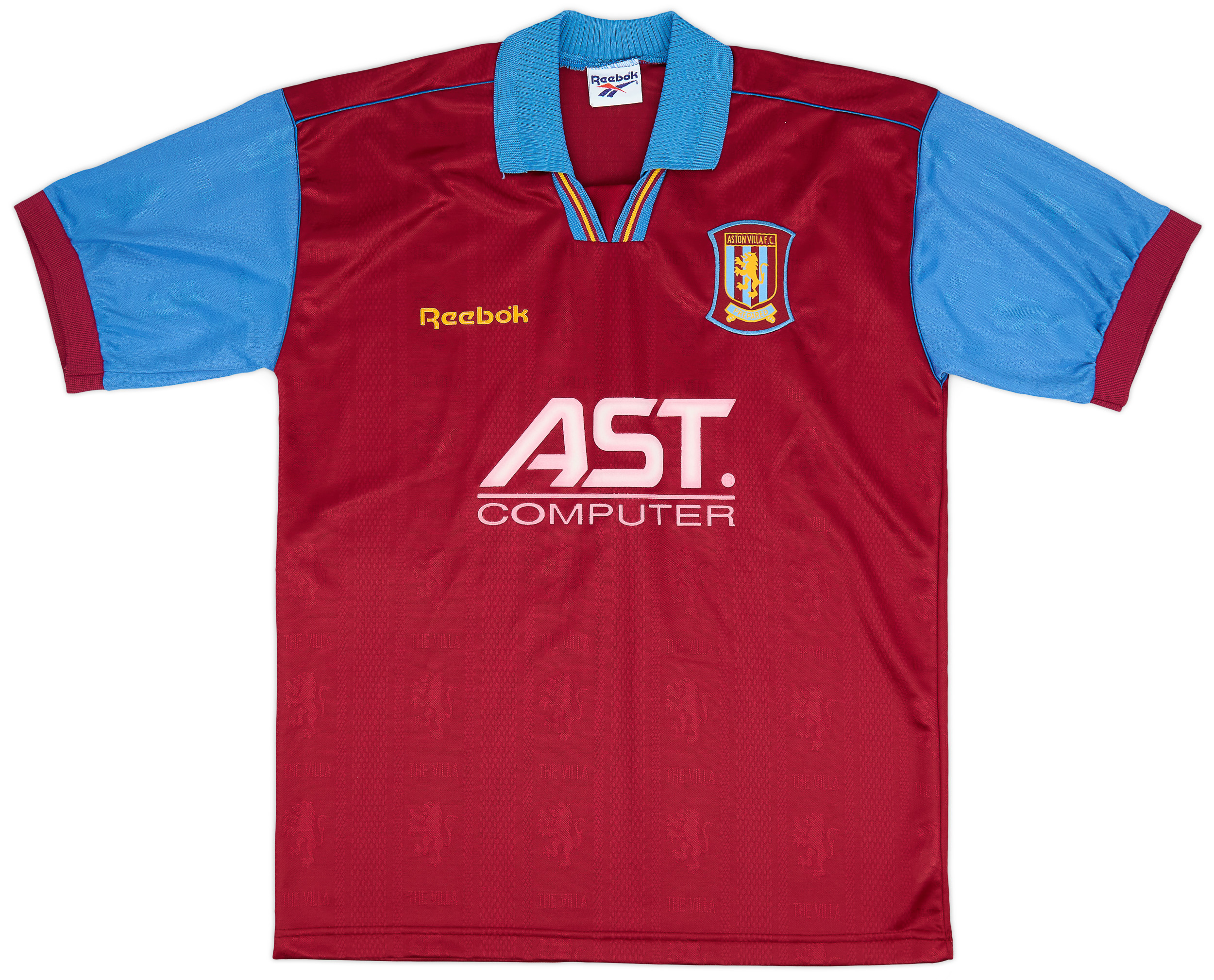 1995-97 Aston Villa Home Shirt - 8/10 - (L)