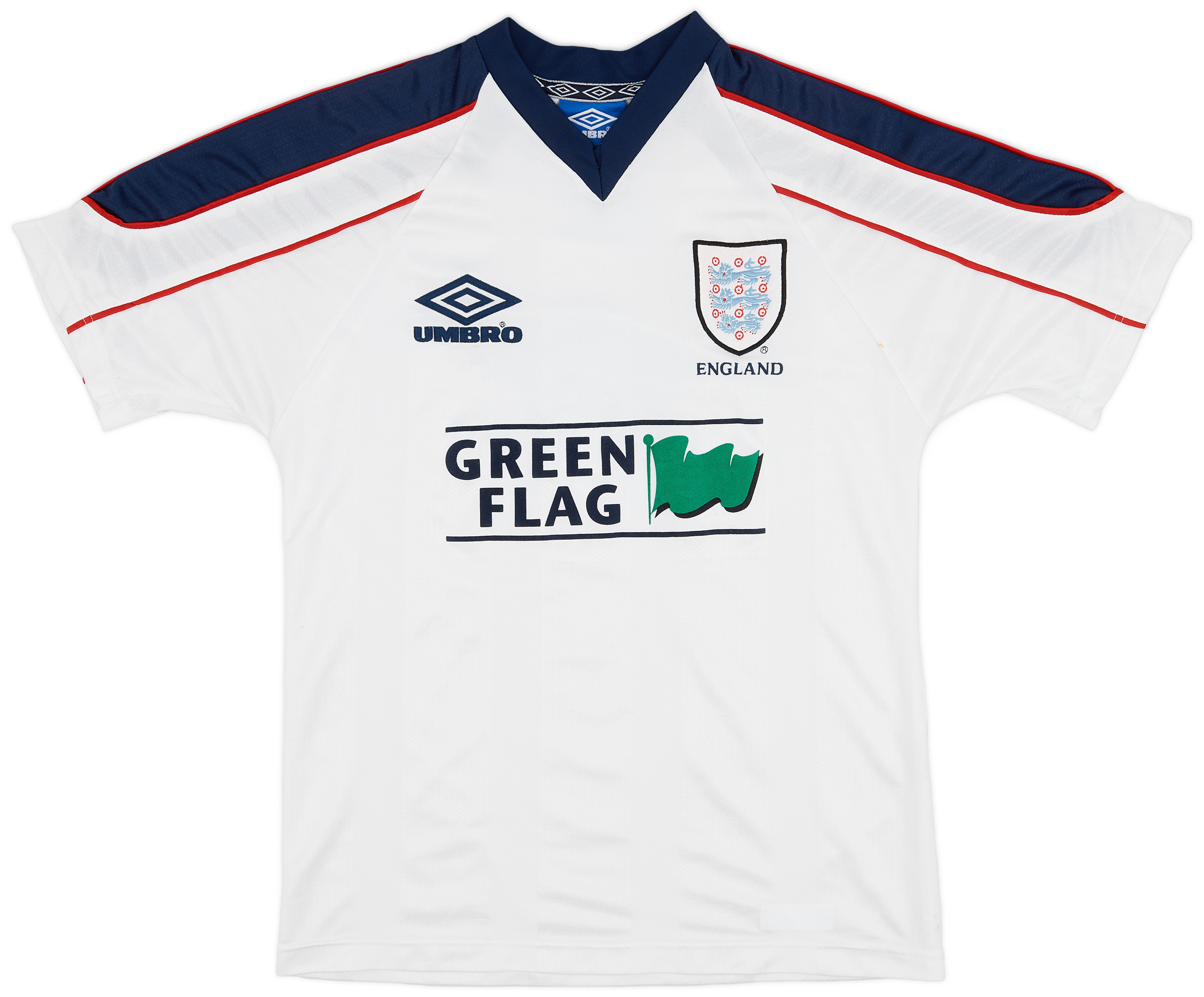 1998 England Umbro Training Shirt - 8/10 - (S)