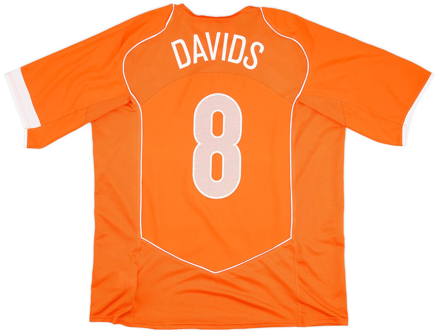 Maillot De Foot Pays-Bas 2004/2005 Nike - Edgar Davids - Vintage Orange - Taille XL Homme