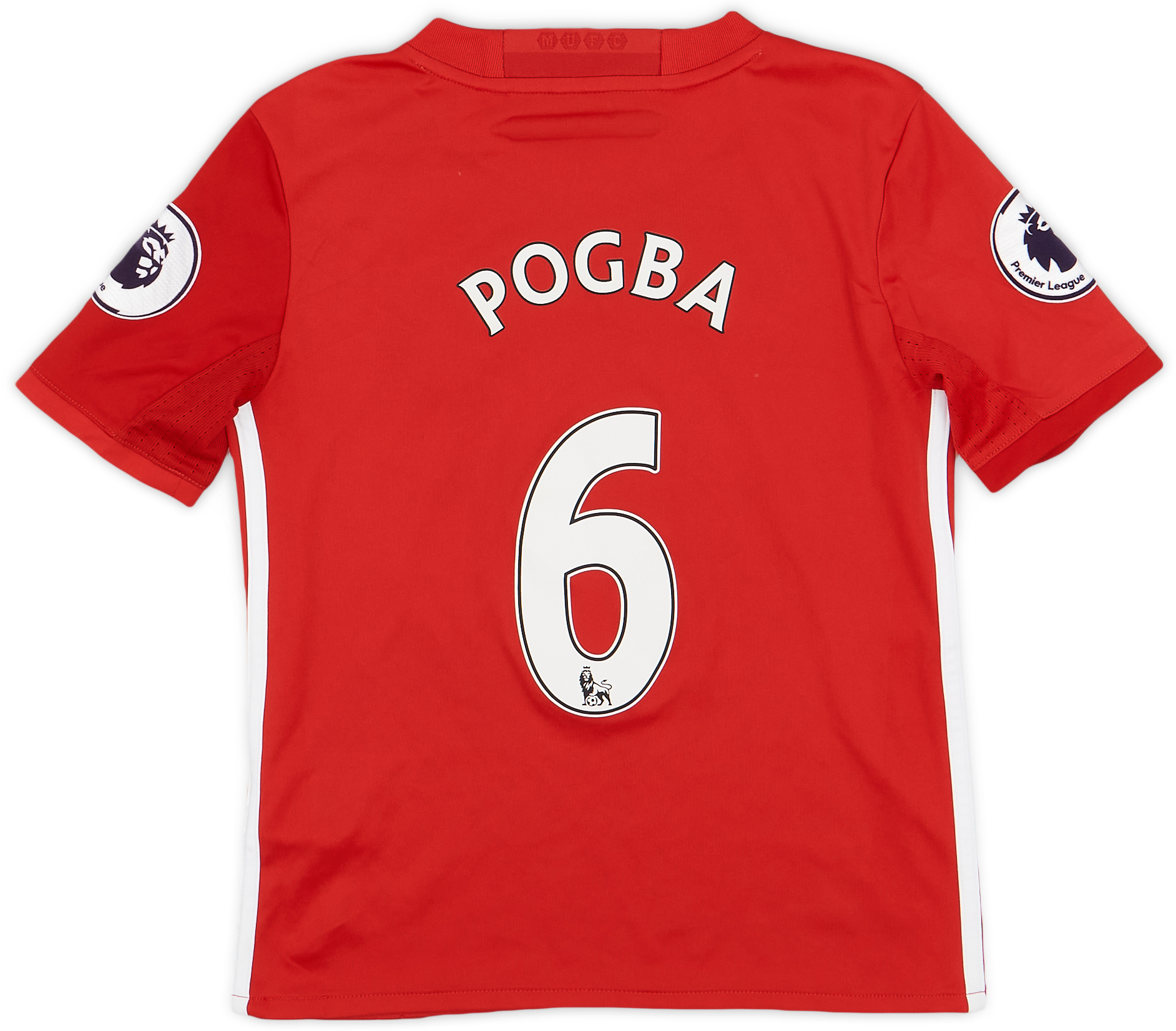 Maillot domicile Manchester United #6 Pogba saison 2017-2018