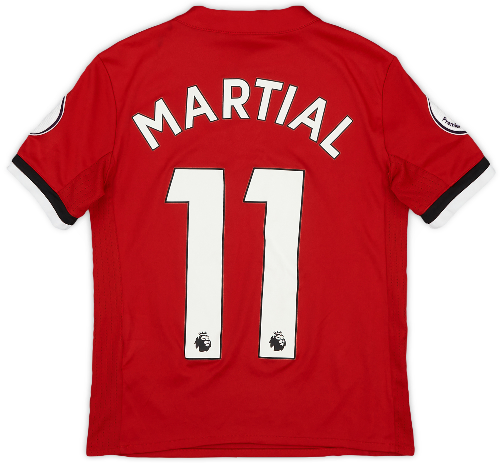 2017-18 Manchester United Home Shirt Martial #11 - 9/10 - (S.Boys)