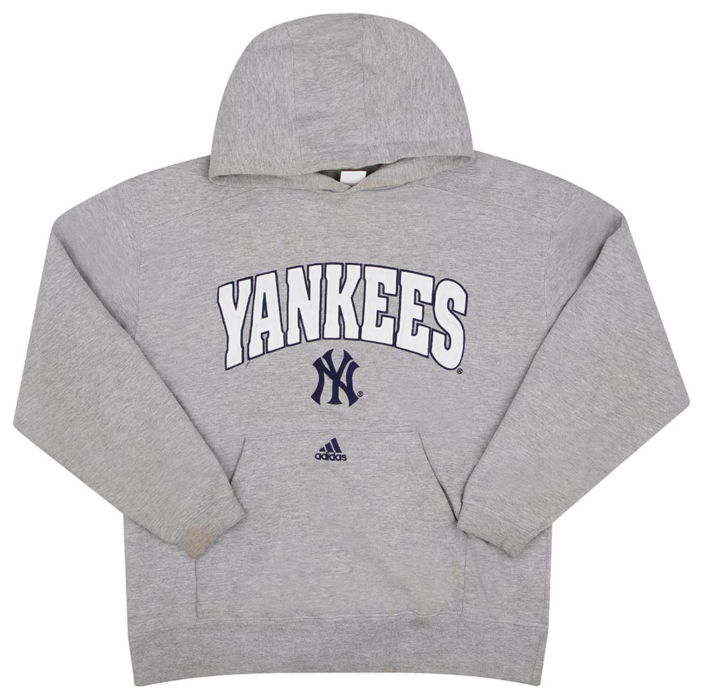 2000s New York Yankees adidas Hooded Sweat Top L