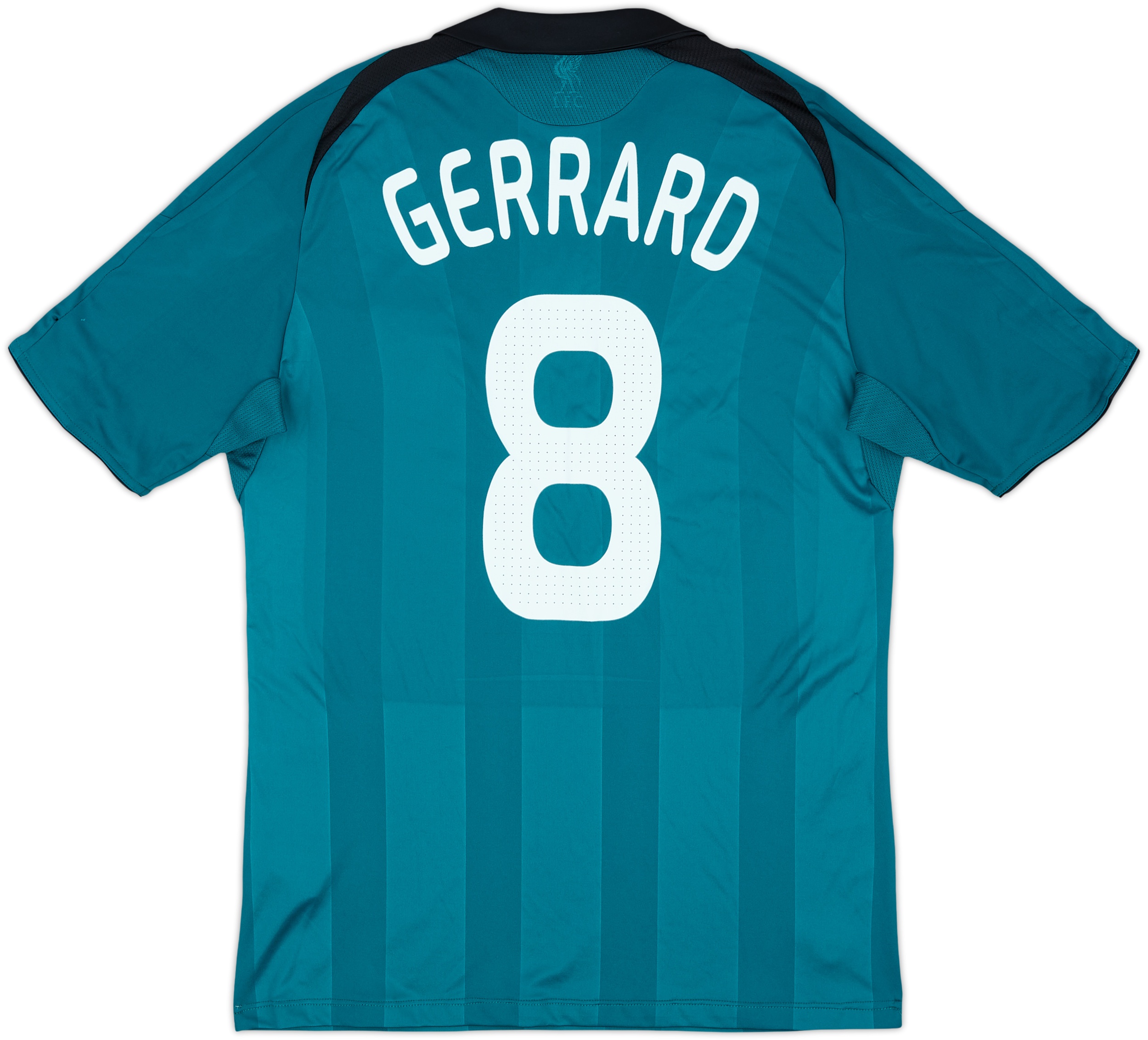 2008-09 Liverpool Third Shirt Gerrard #8 - 6/10 - (M)