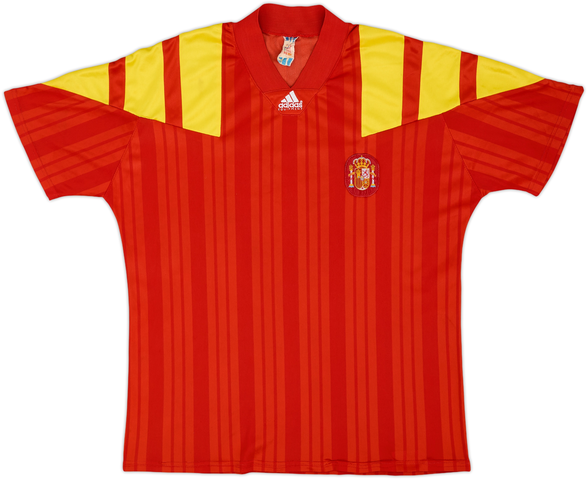 ウェア Spain 1992 93 94 1992-94 Spain Home Shirt - 7/10 - (L)