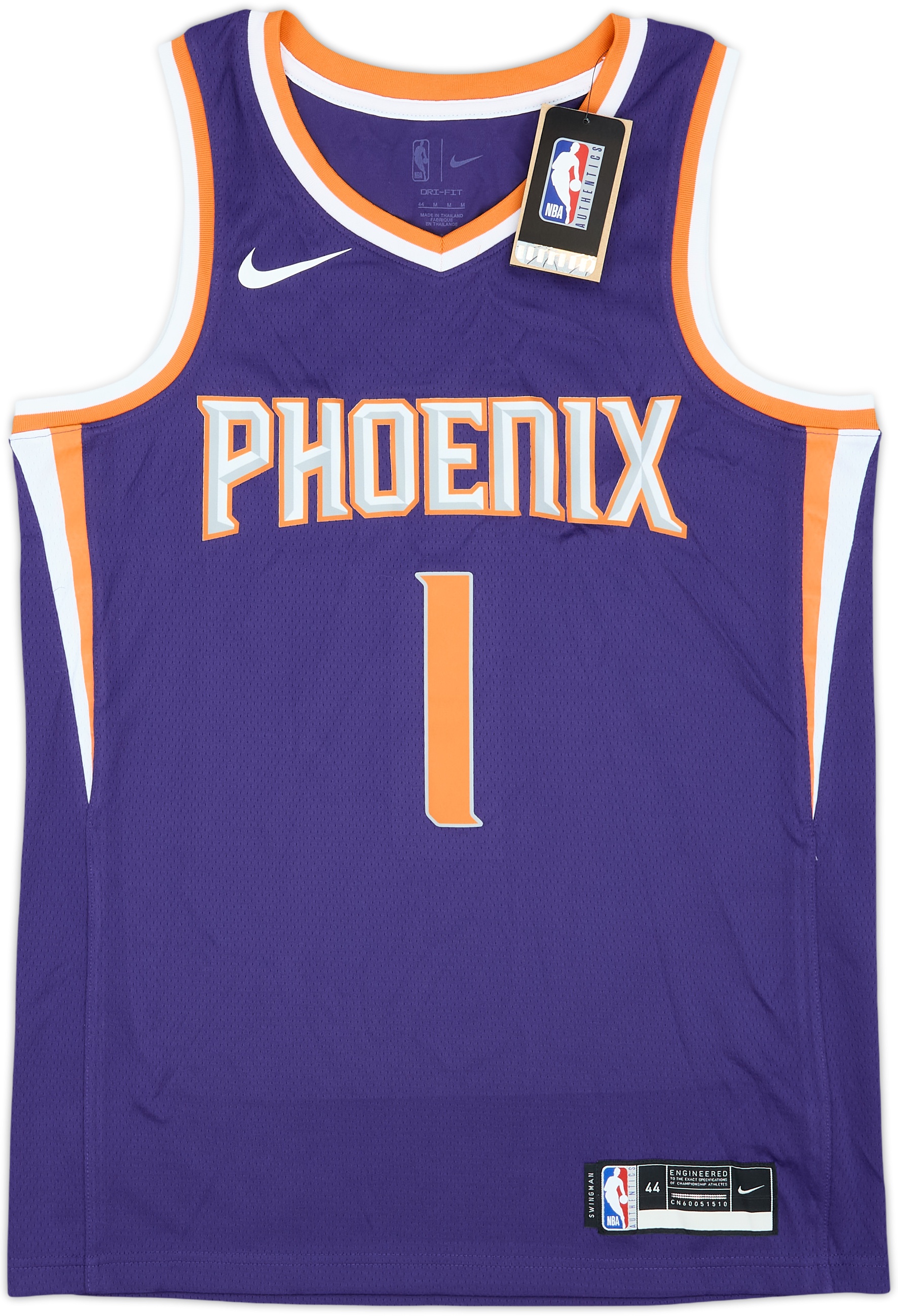 2017-23 Phoenix Suns Booker #1 Nike Swingman Away Jersey (M)